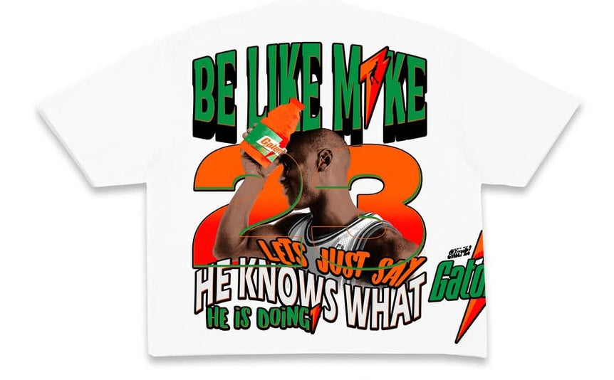 “ByMarki” MJ Gatorade tee