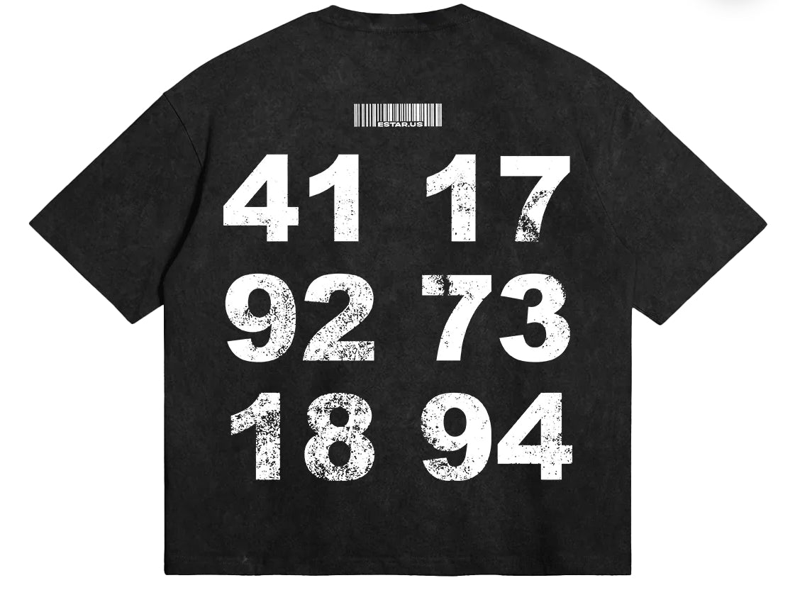 “ESTAR” VALEDICTORIAN TEE (BLK)