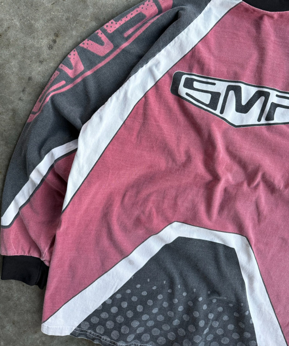Vintage SMP International Faded Racing Long Sleeve Jersey