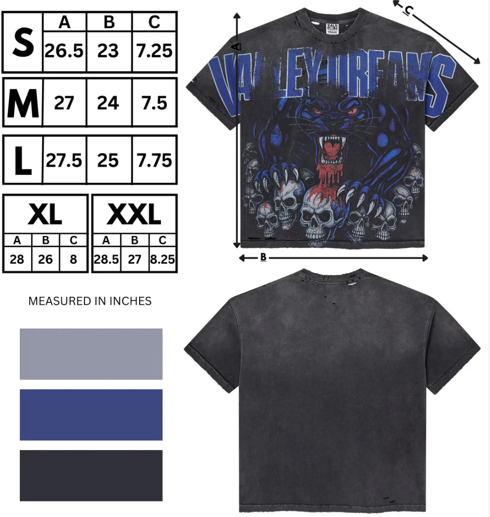 “VALE” BIG PANTHER TEE