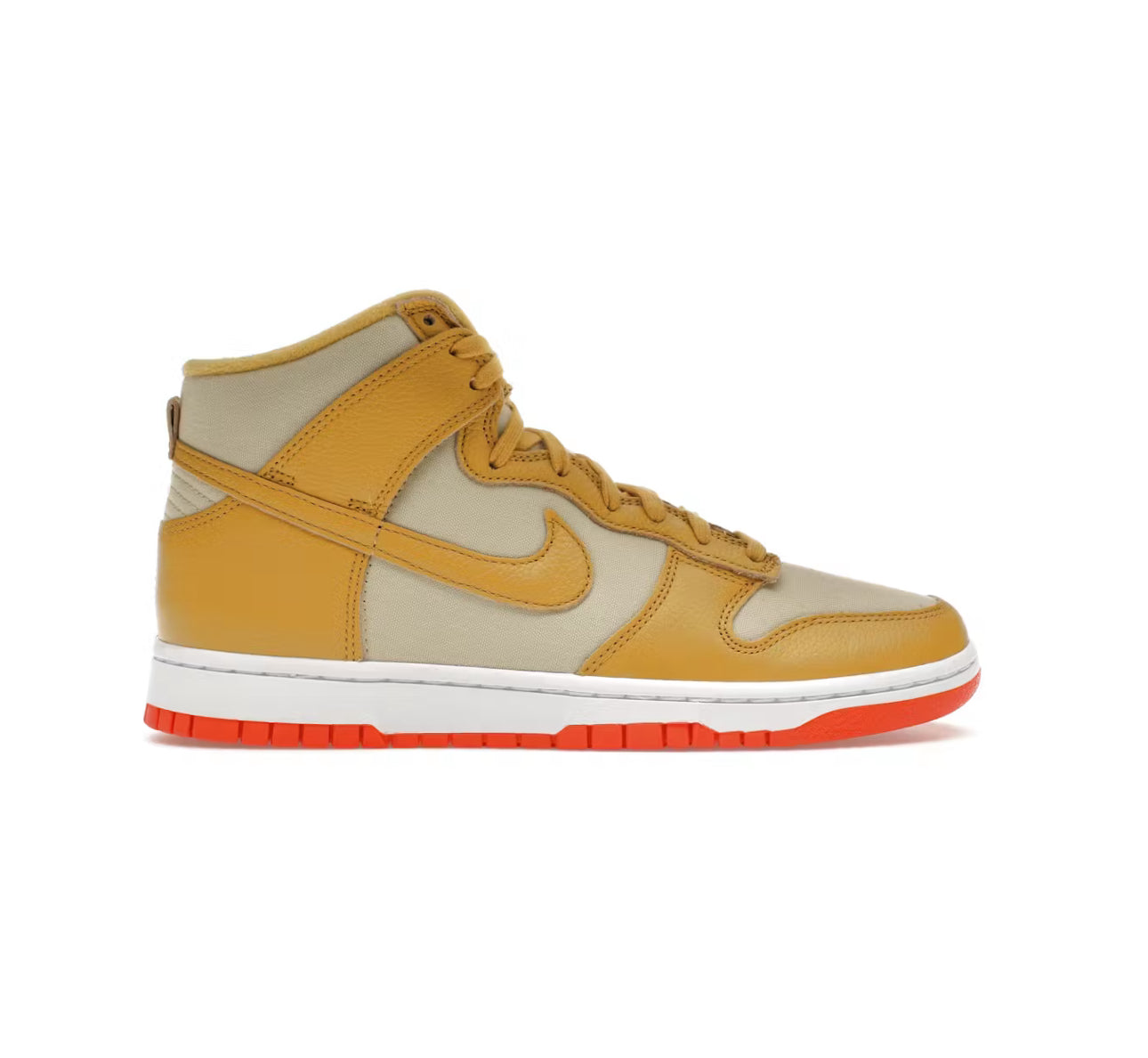 Dunk High “Wheat Gold Safety Orange”