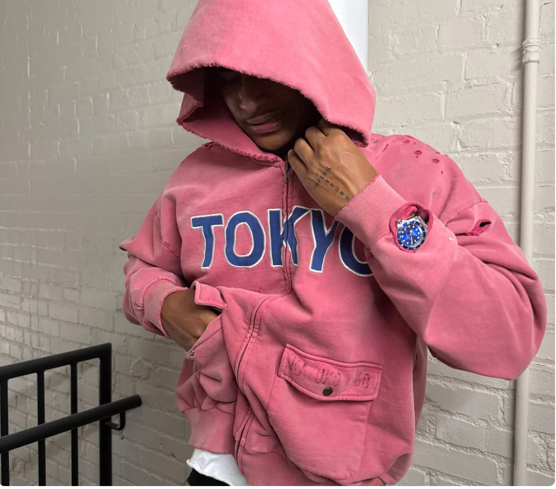 “Imperil” TOKYO WATCH ZIP UP