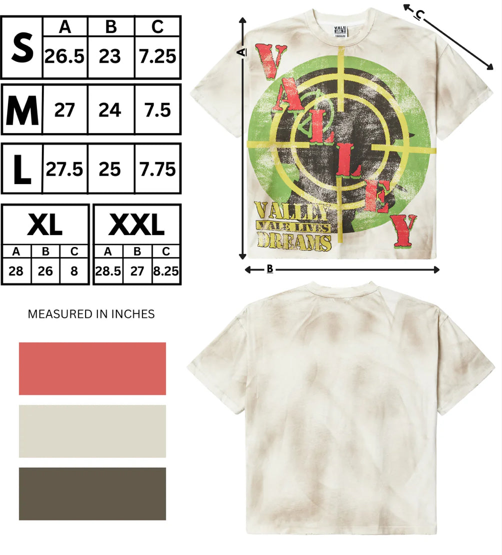 “VALE” TARGET TEE