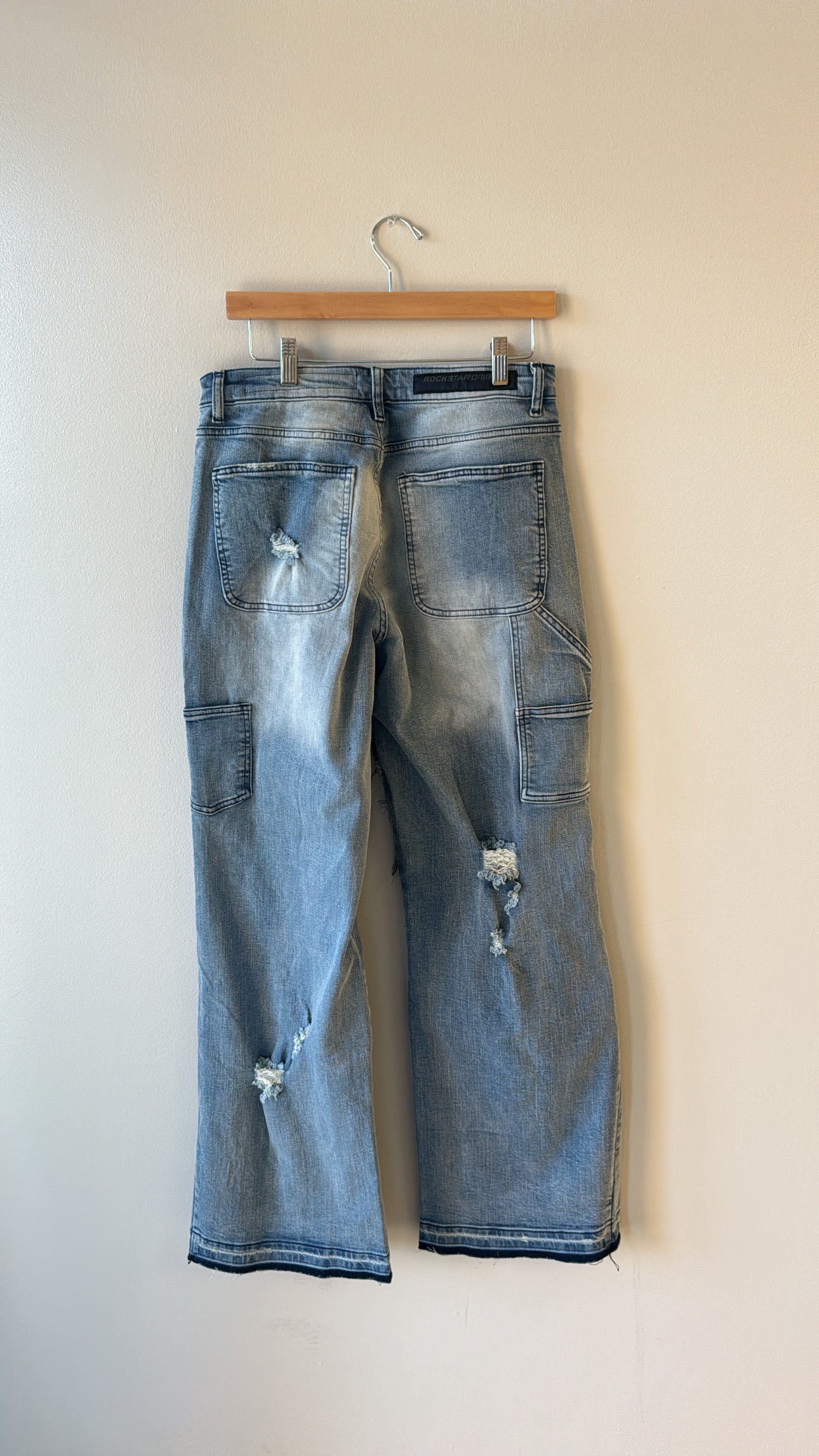 “ROCKSTAR” Yanis Blue Baggy Fit Jean