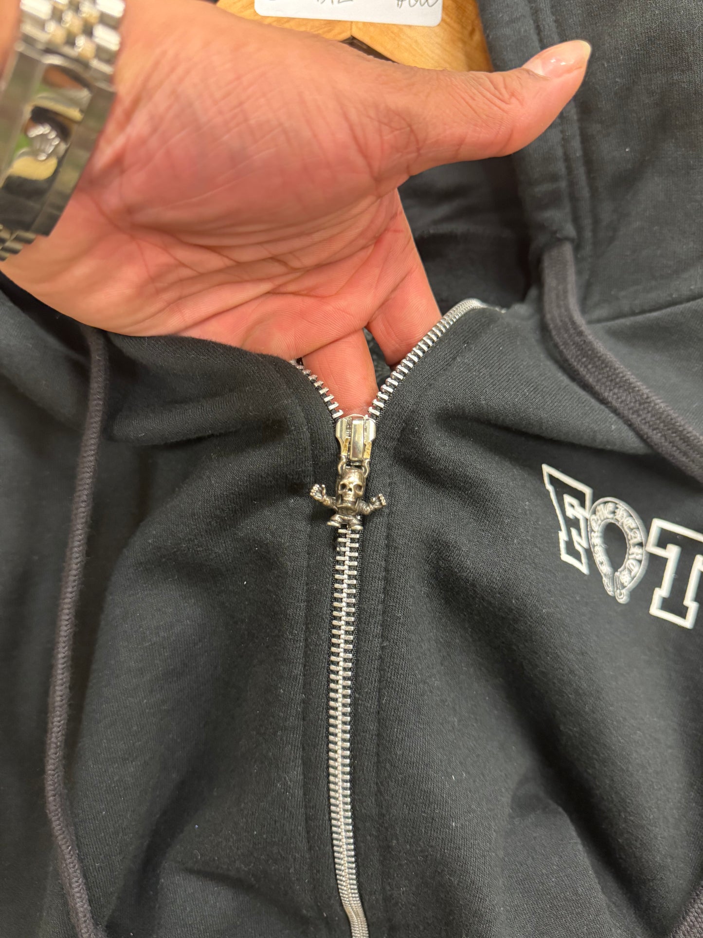 “Chrome Hearts” Foti Hoodie (Black)