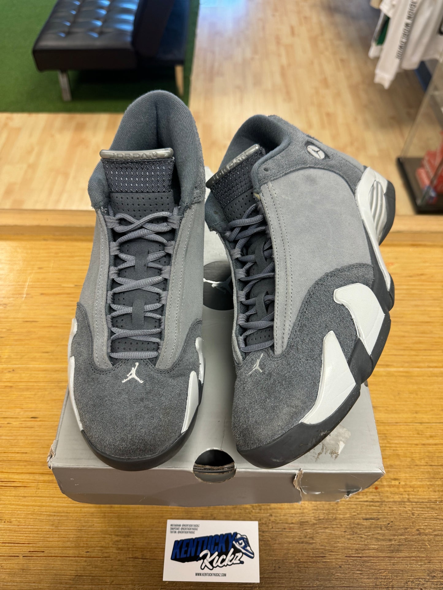 Jordan 14 Retro “Flint Grey” (Sz 10.5)