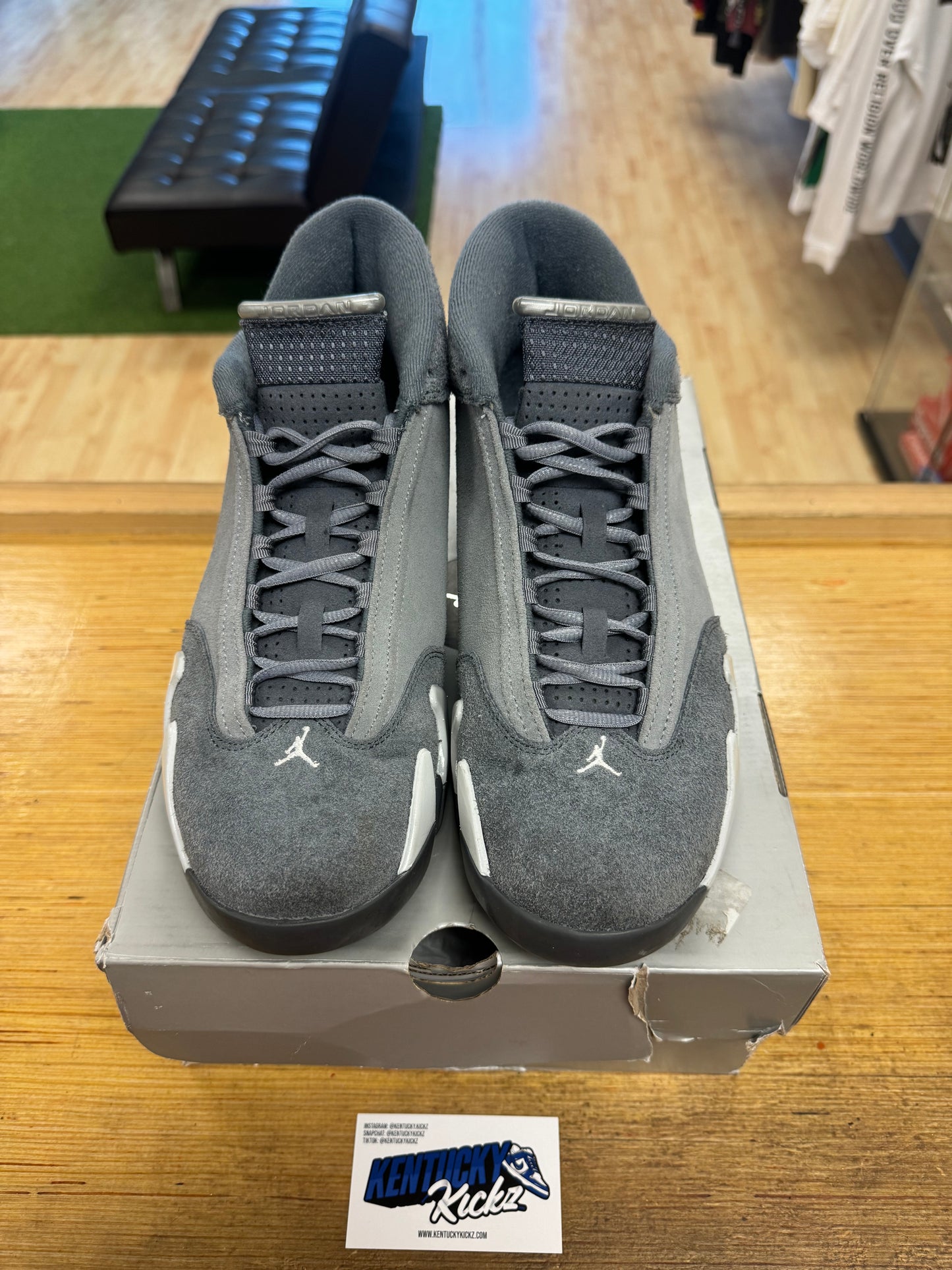 Jordan 14 Retro “Flint Grey” (Sz 10.5)