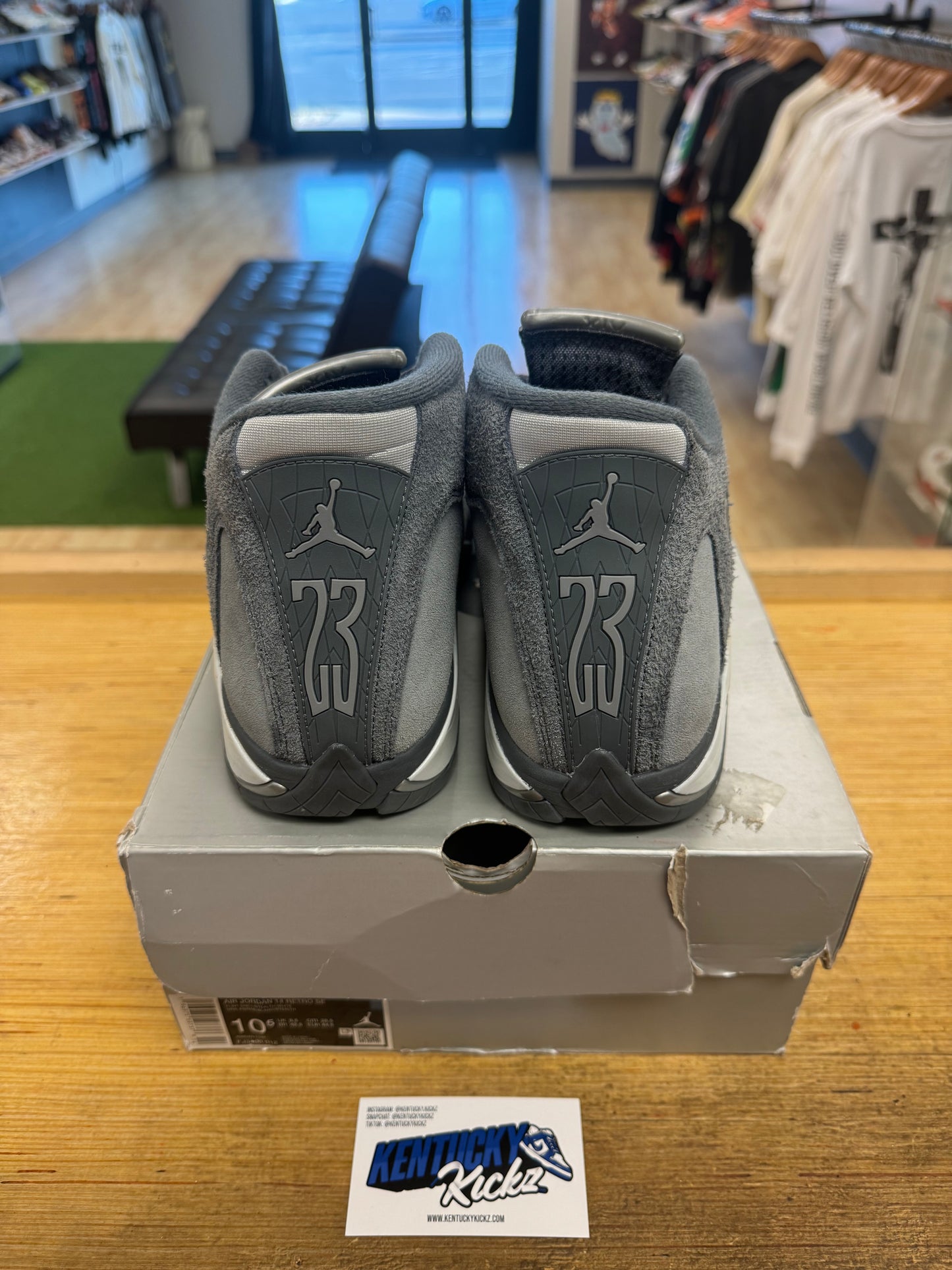 Jordan 14 Retro “Flint Grey” (Sz 10.5)