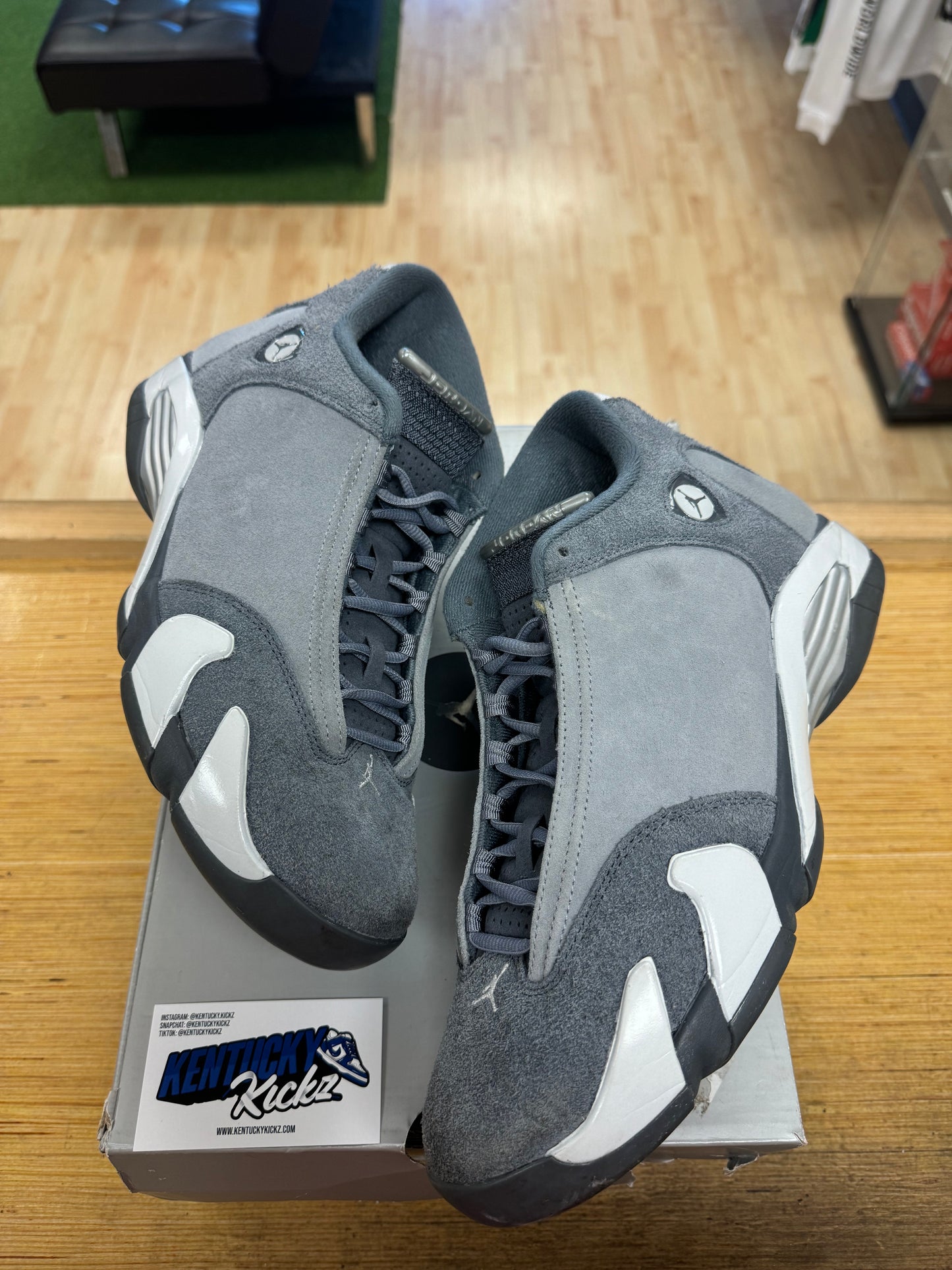 Jordan 14 Retro “Flint Grey” (Sz 10.5)