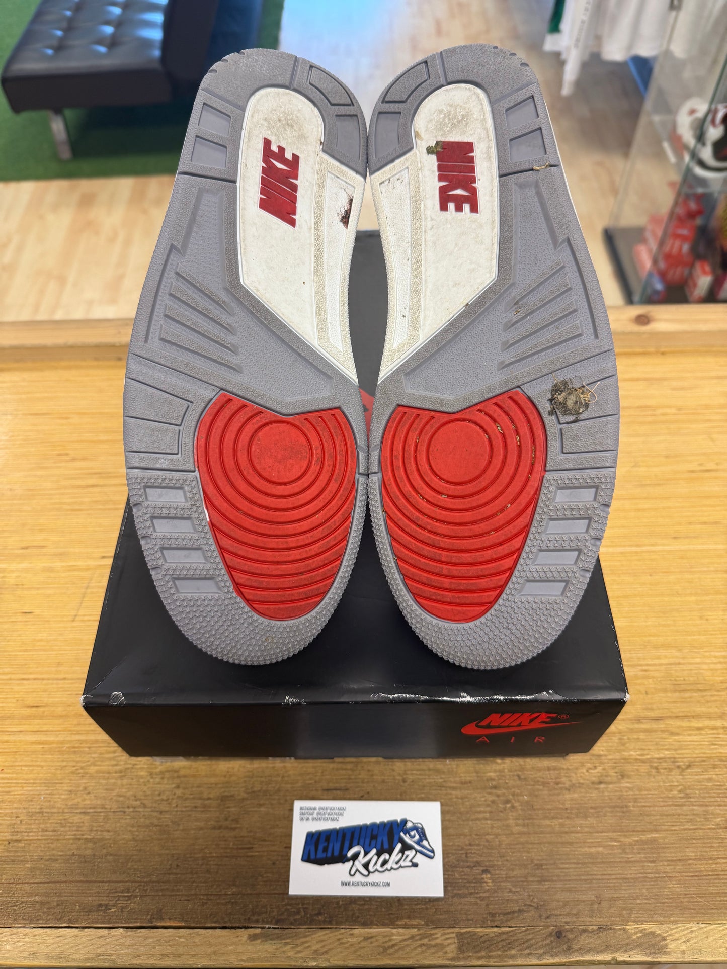 Jordan 3 Retro “Black Cement” 2024 (Sz 12)