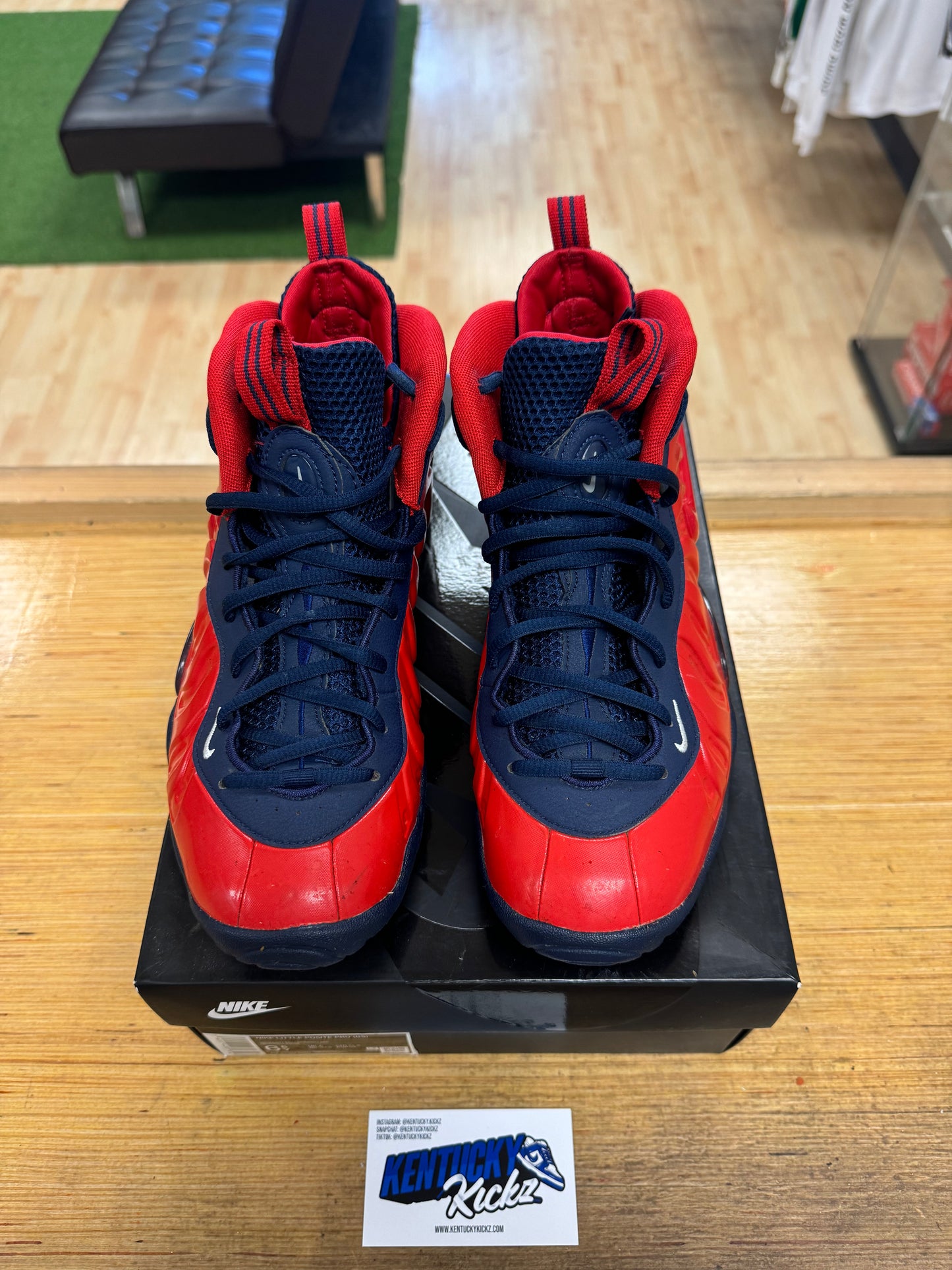 Foamposite One “USA” (Sz 6.5Y)