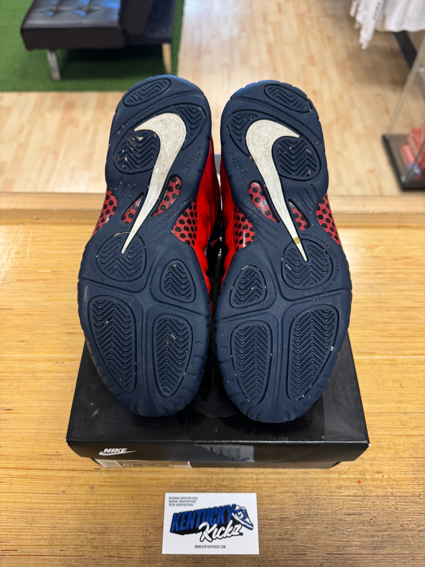 Foamposite One “USA” (Sz 6.5Y)