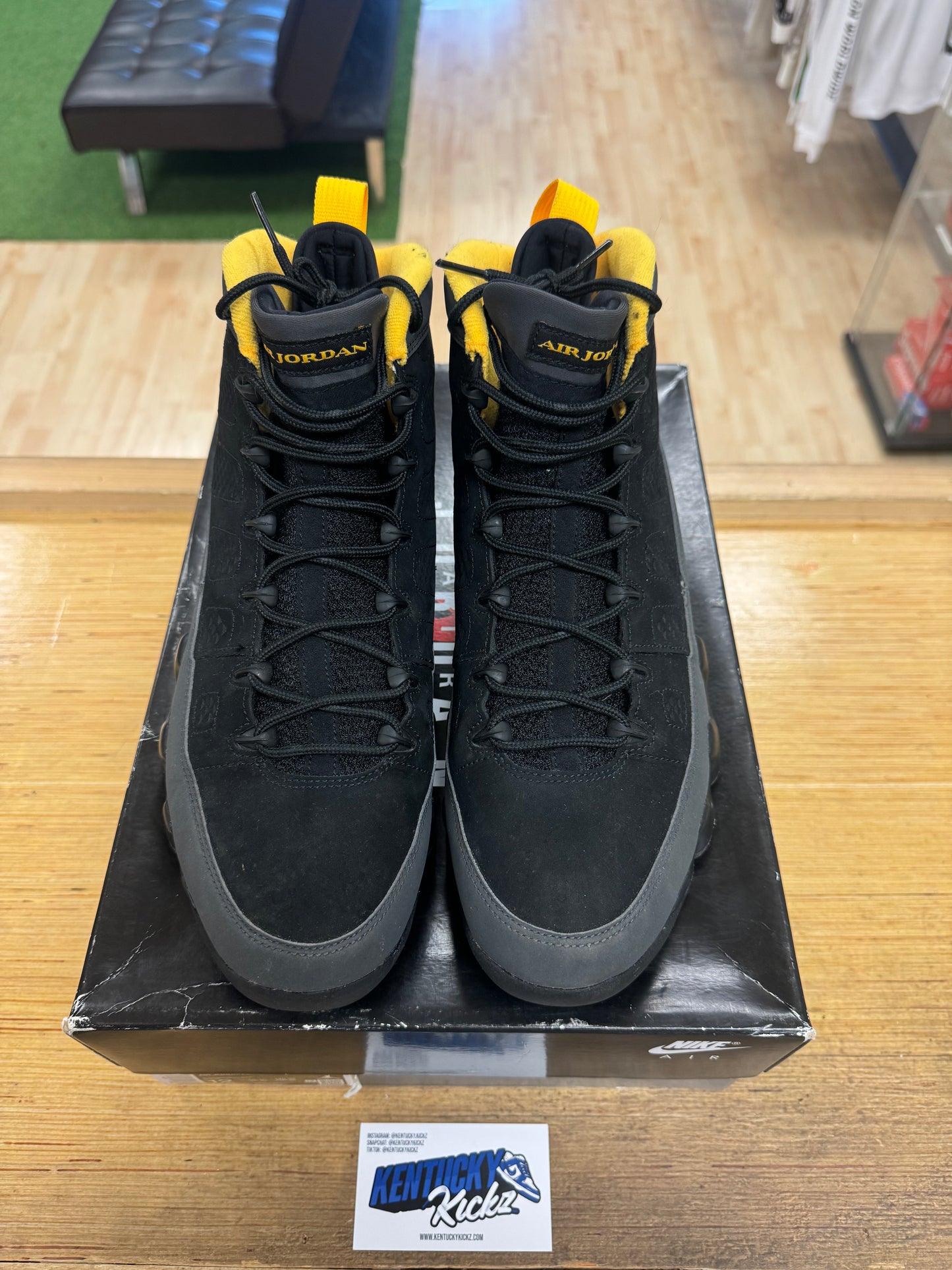 Jordan 9 Retro “Dark Charcoal” (Sz 12)