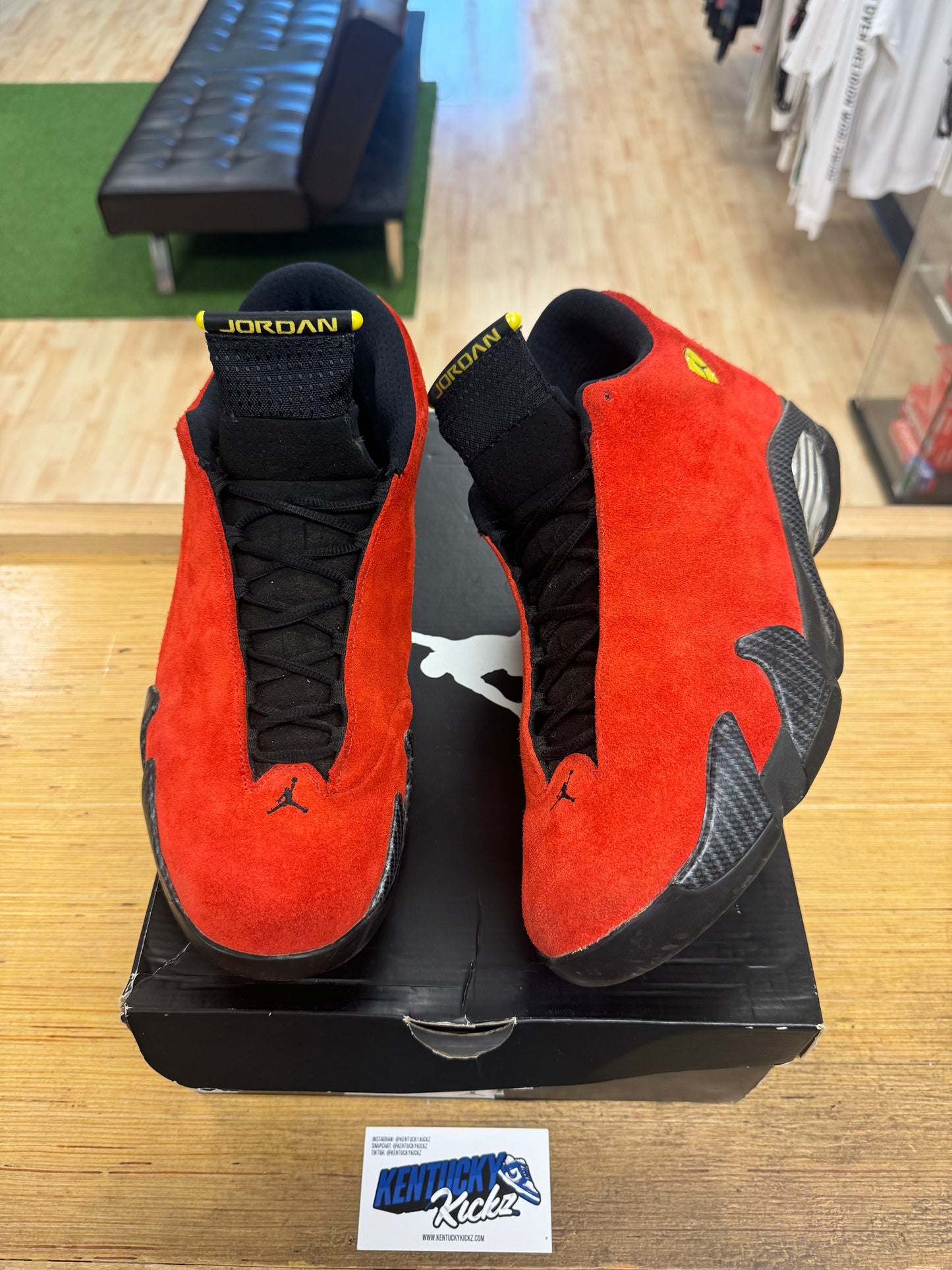 Jordan 14 Retro “Ferrari” (Sz 12)