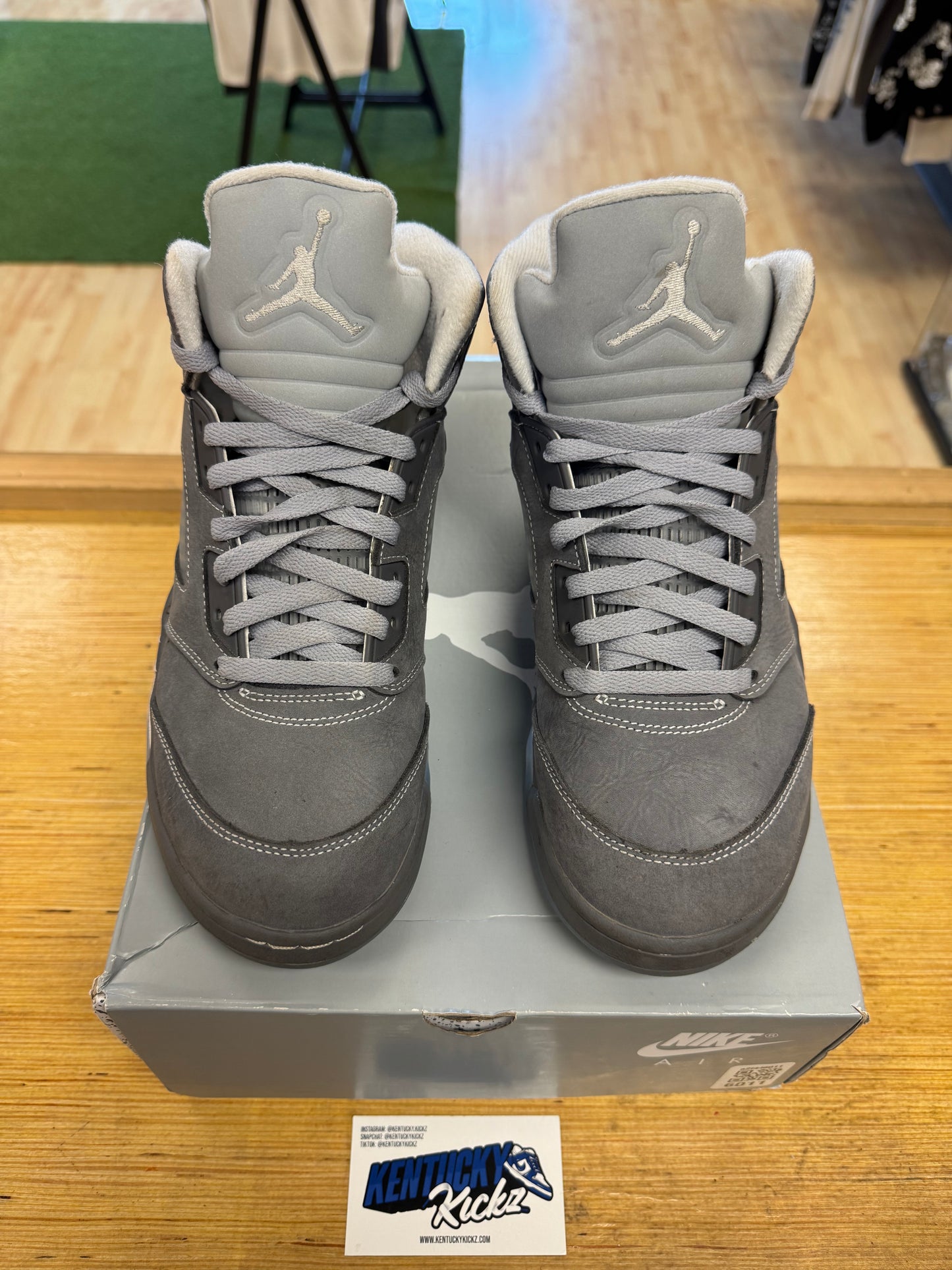 Jordan 5 Retro “Wolf Grey” 2026 (Sz 8.5)