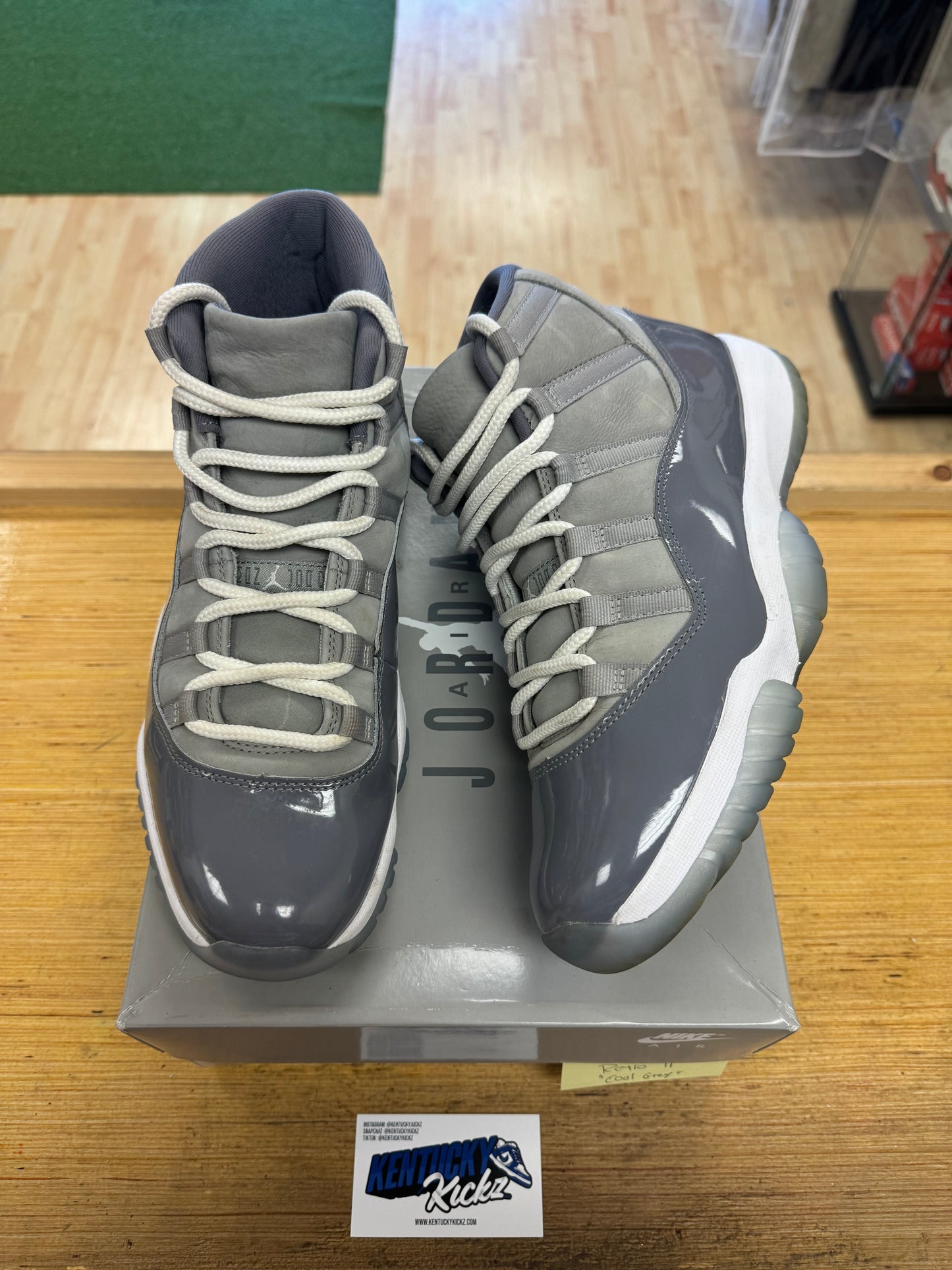 Jordan 11 Retro “Cool Grey” 2021 (Sz 11) (USED)