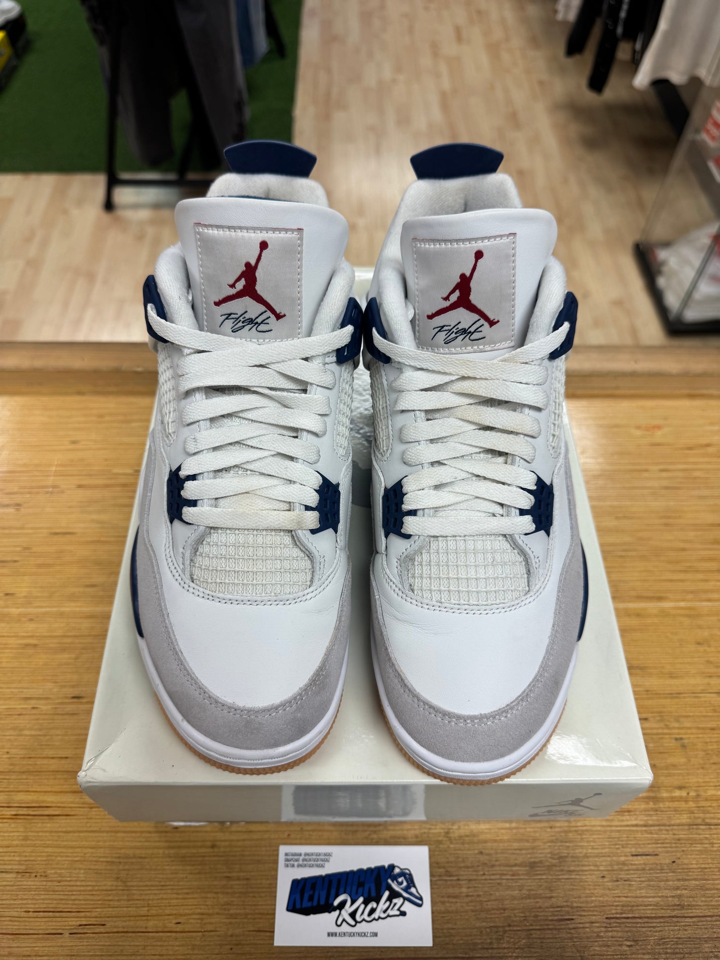 Jordan 4 Retro SB “Navy” (Sz 10)