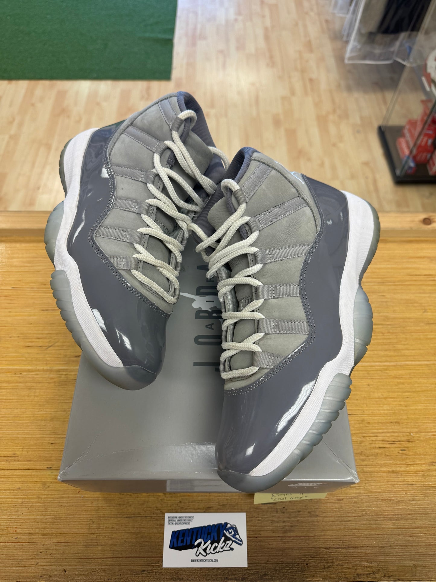 Jordan 11 Retro “Cool Grey” 2021 (Sz 11) (USED)