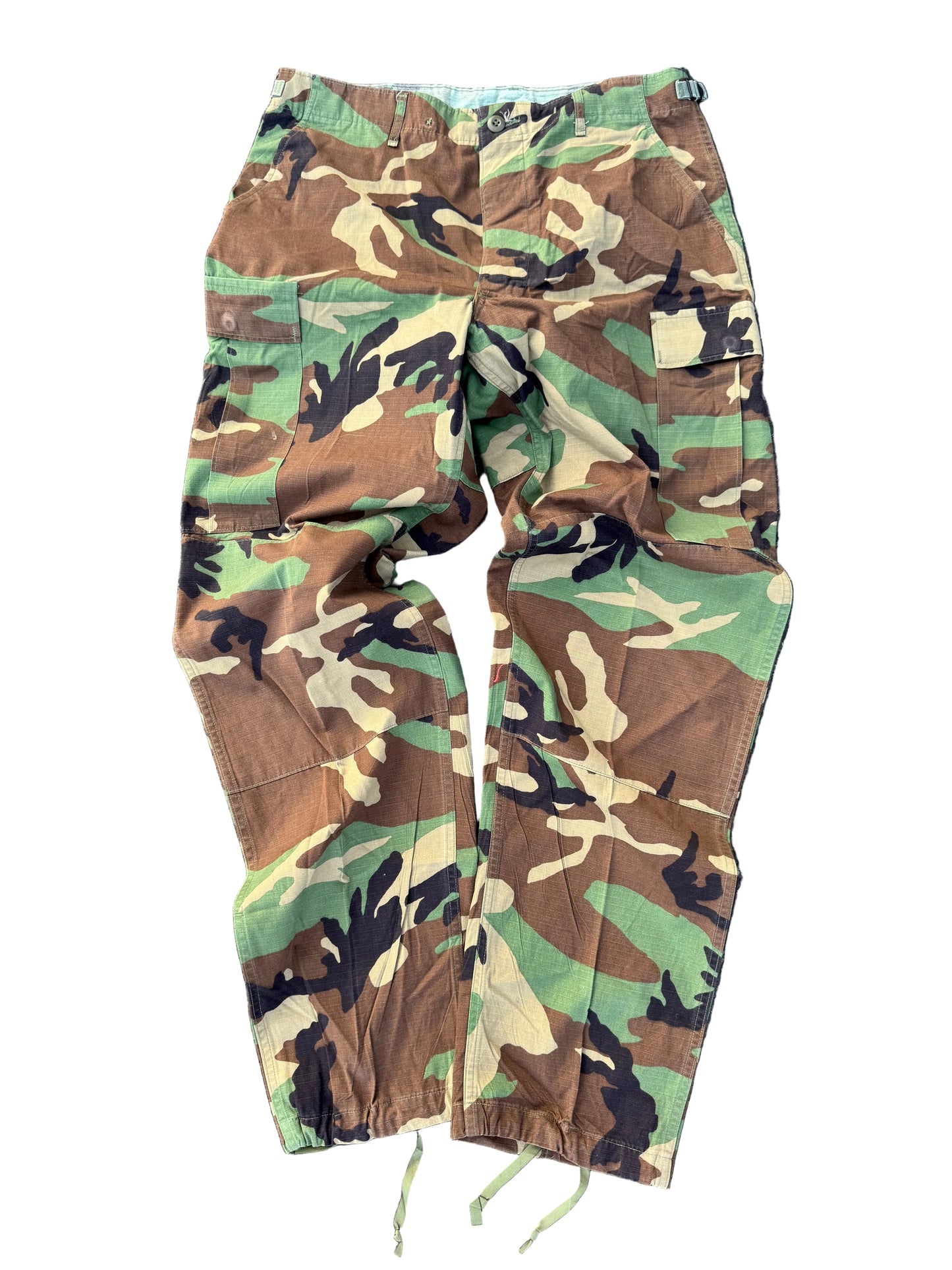 “Vintage” Camo Cargo Military Pants