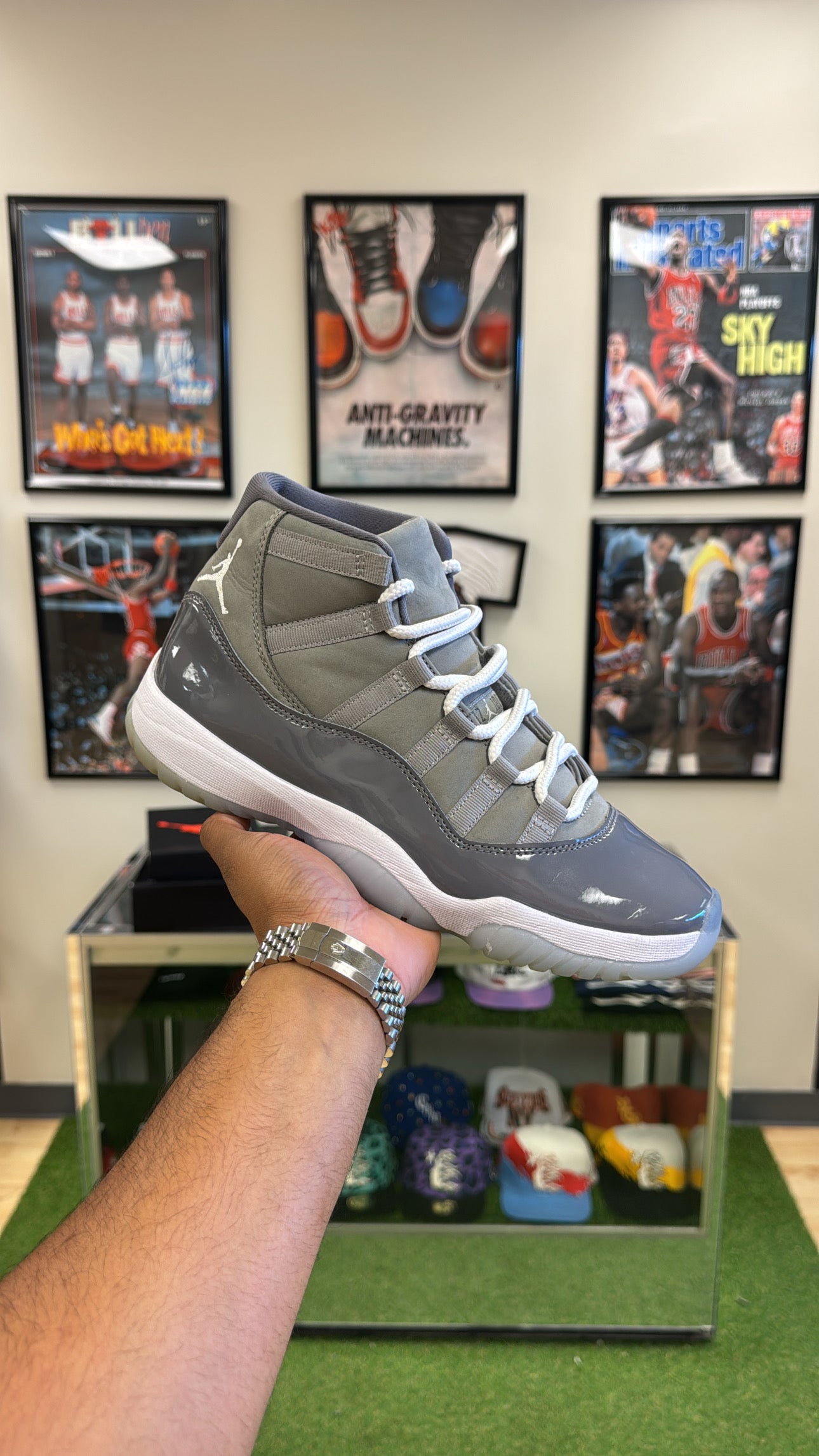 Jordan 11 Retro “Cool Grey” 2021 (Sz 9.5)