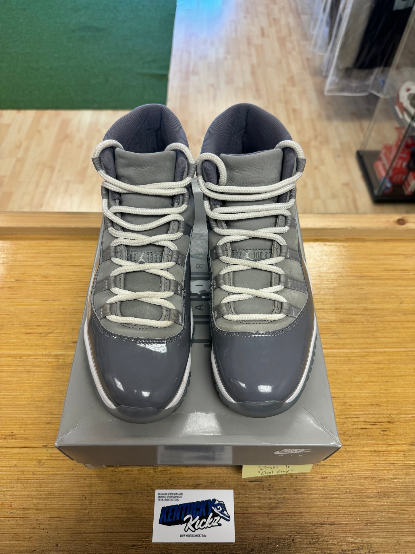 Jordan 11 Retro “Cool Grey” 2021 (Sz 11) (USED)