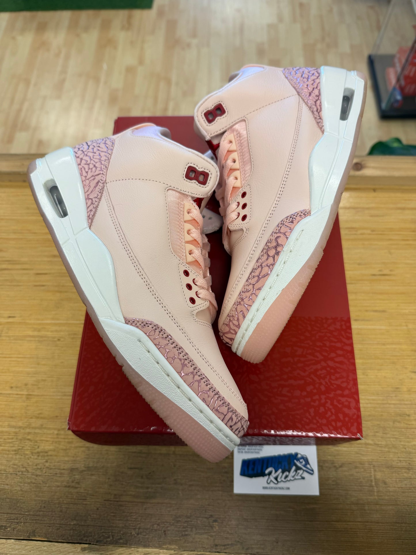 Jordan 3 Retro “Valentines Day Treat Yourself” (Sz 11.5W / 10 Men)