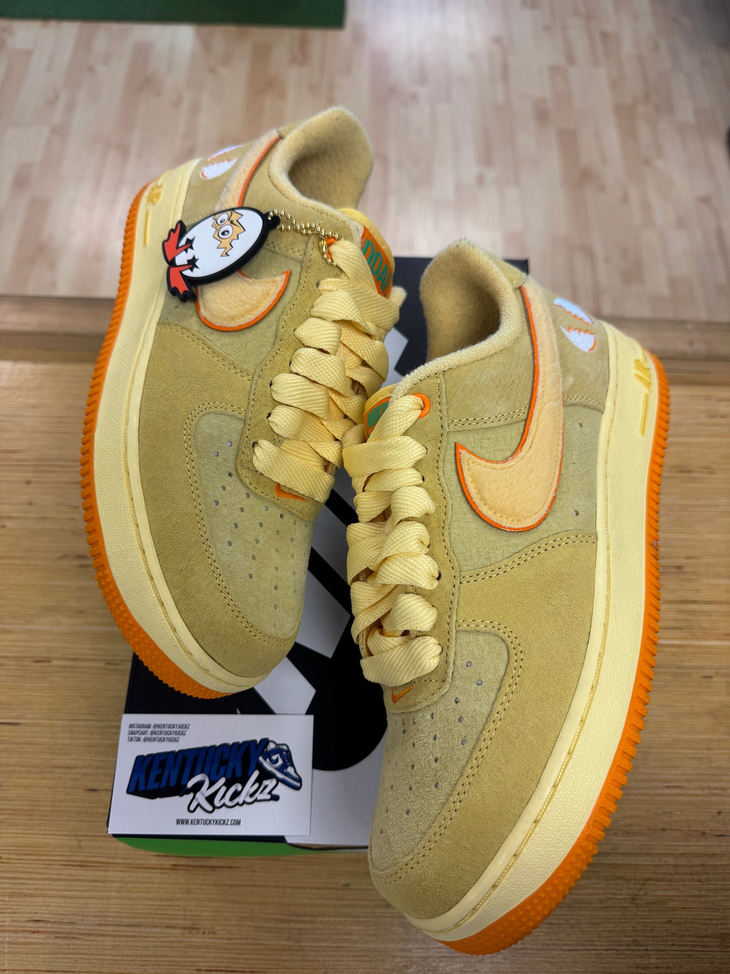 Air Force 1 Low “Ducks of a feather University of Oregon Duck or Egg” (Sz 8.5)
