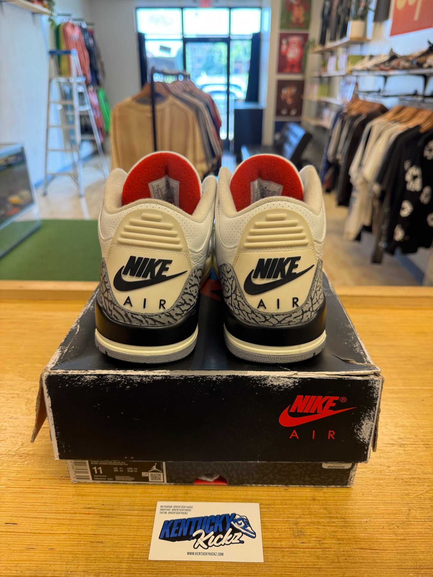 Jordan 3 Retro “White Cement Reimagined” (Sz 11)