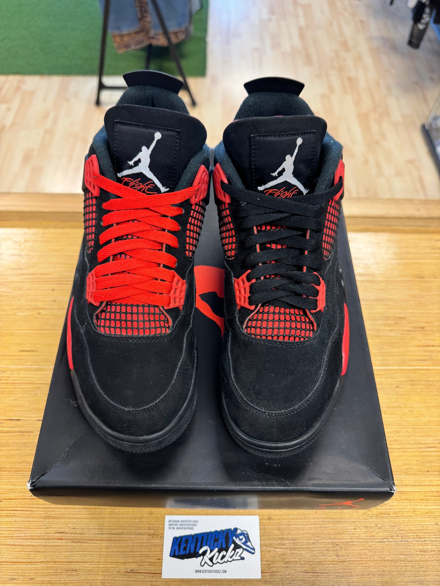 Jordan 4 Retro “Red Thunder” (Sz 9.5)