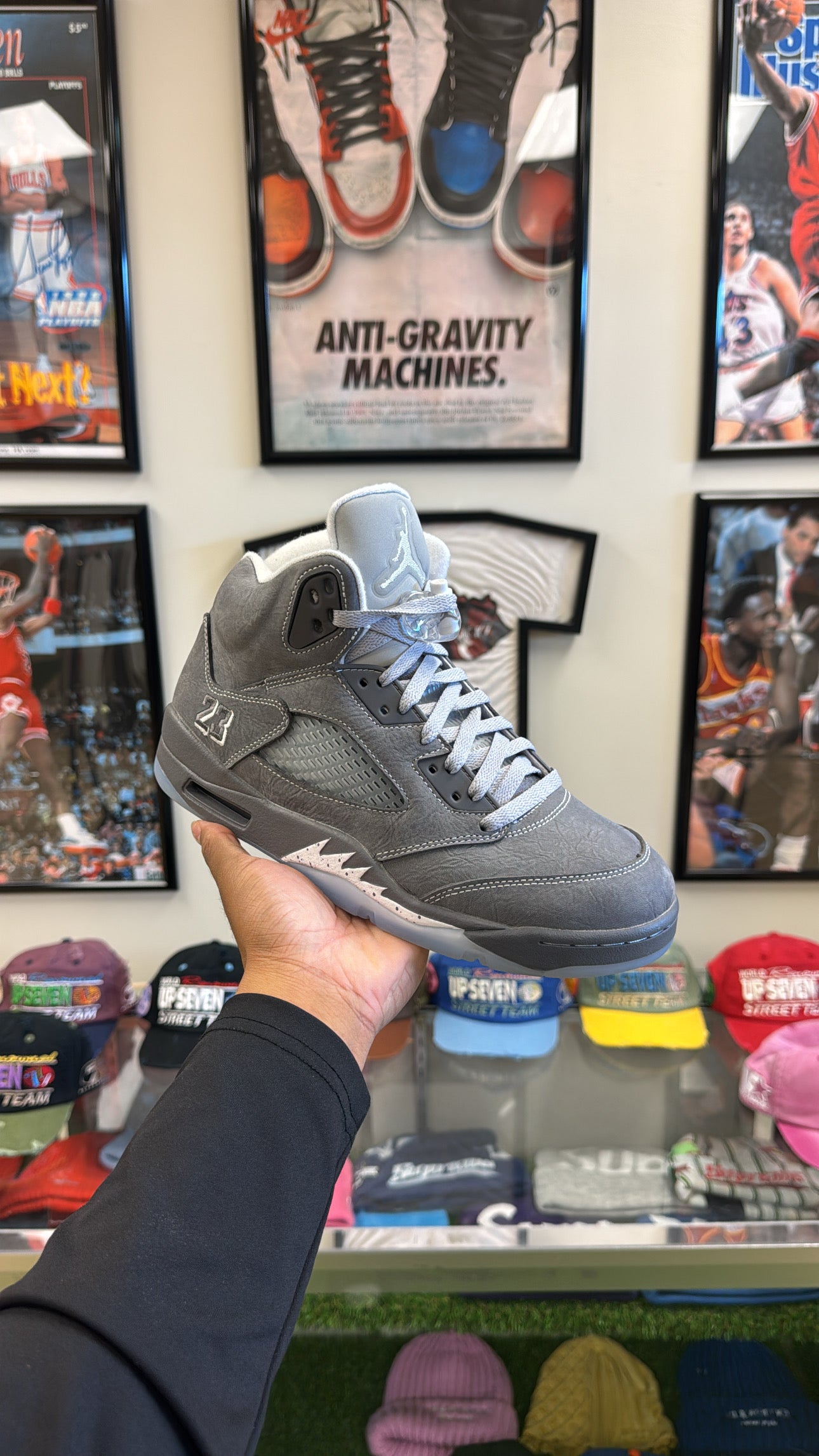 Jordan 5 Retro “Wolf Grey” 2026 (Sz 8.5)