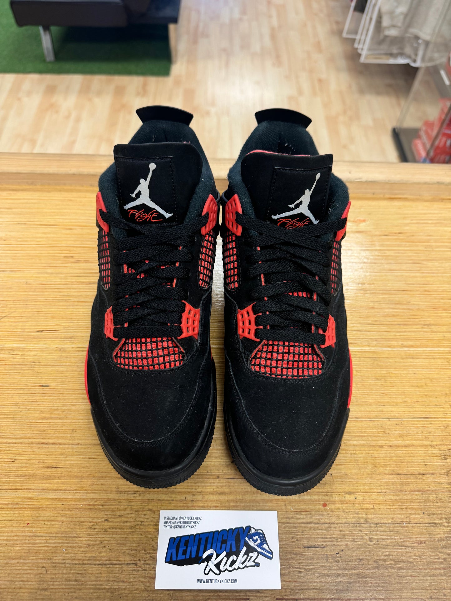 Jordan 4 Retro “Red Thunder” (Sz 10.5)