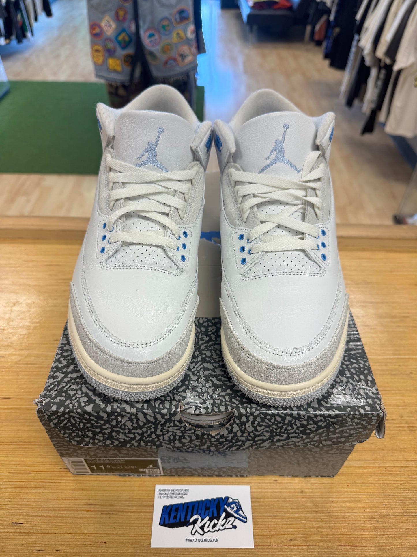 Jordan 3 Retro “Lucky Shorts” (Sz 11.5)