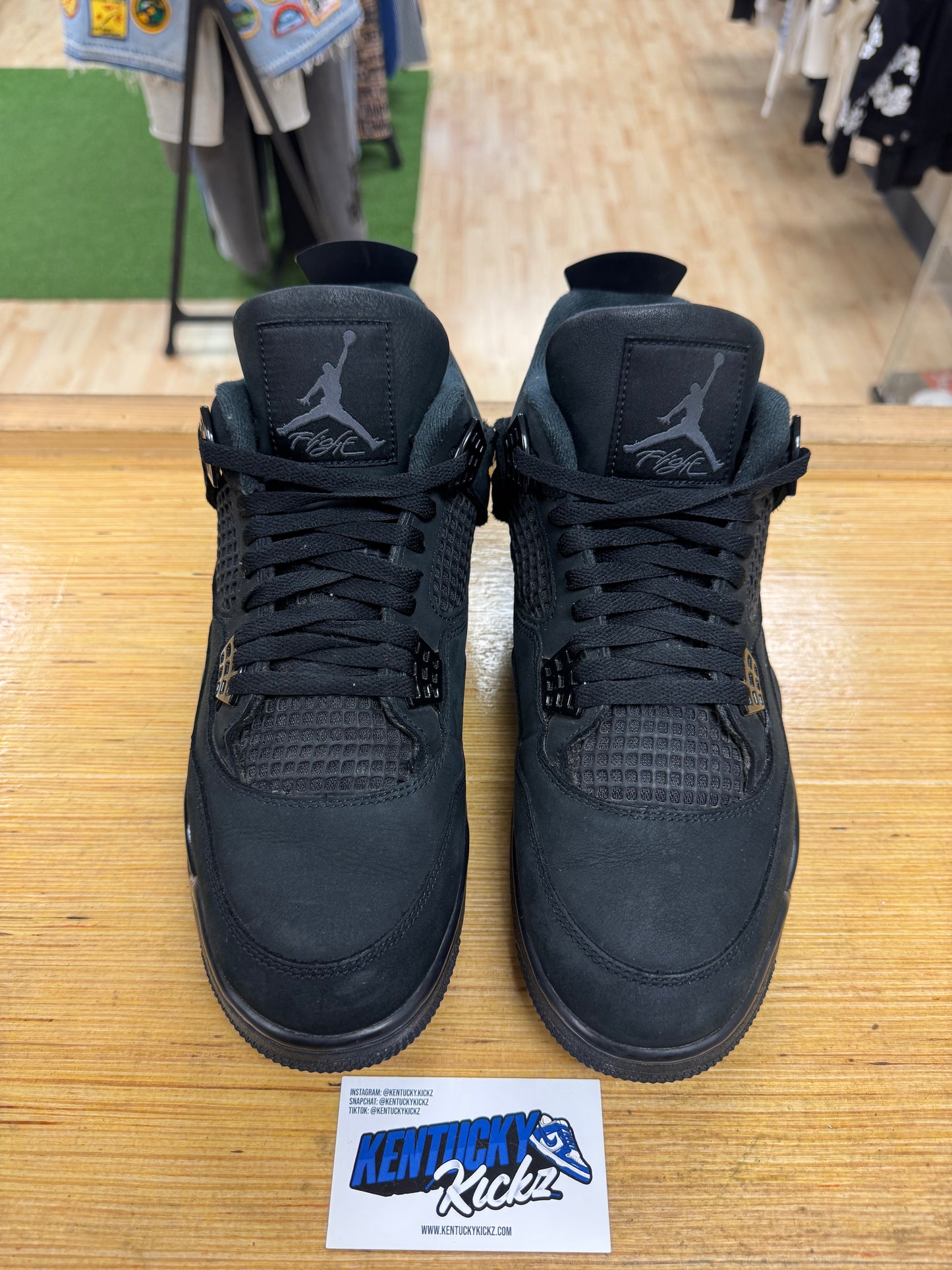 Jordan 4 Retro “Black Cat” 2025 (Sz 11.5)