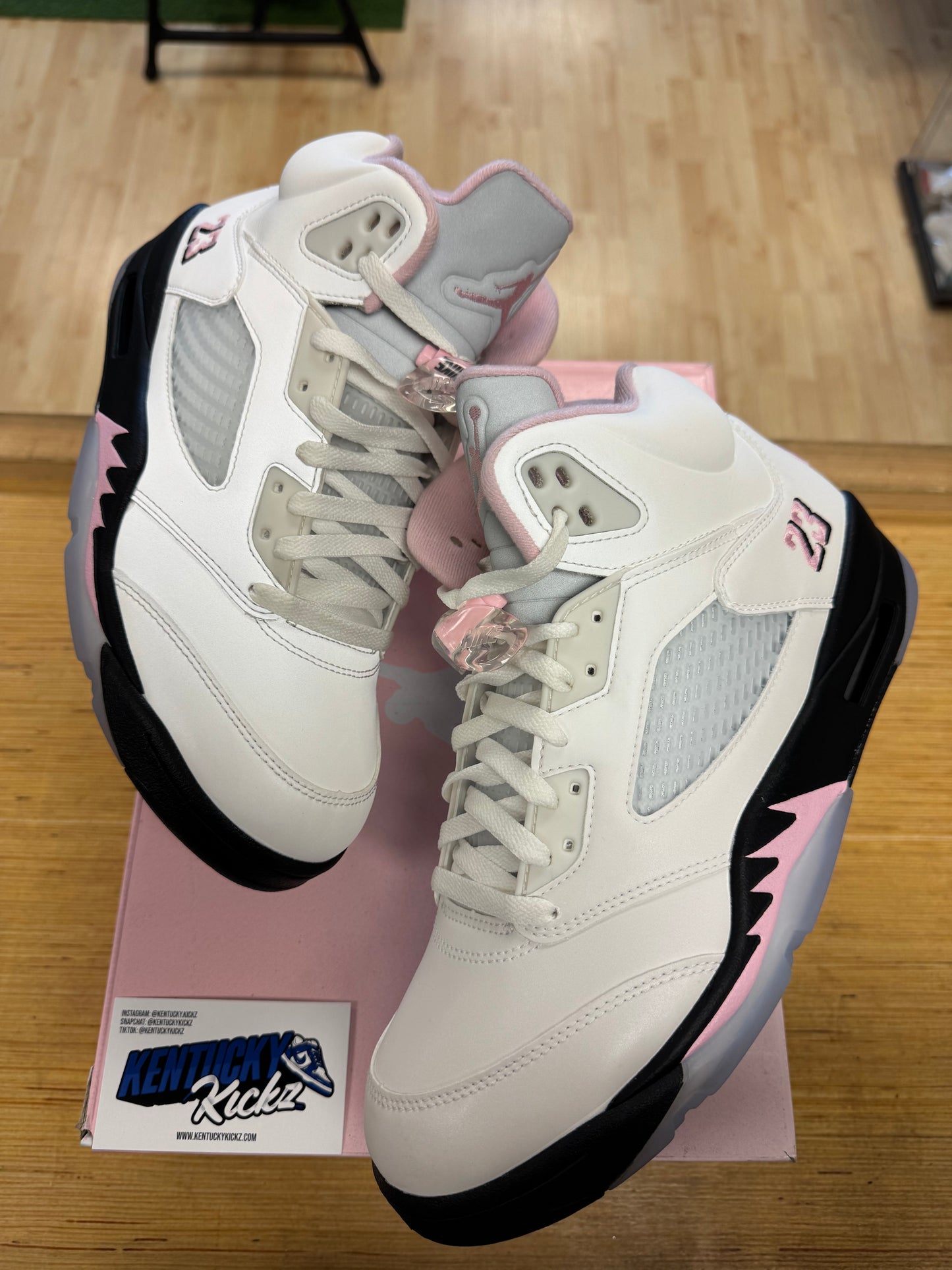 Jordan 5 Retro “Medium Soft Pink” (Sz 10)