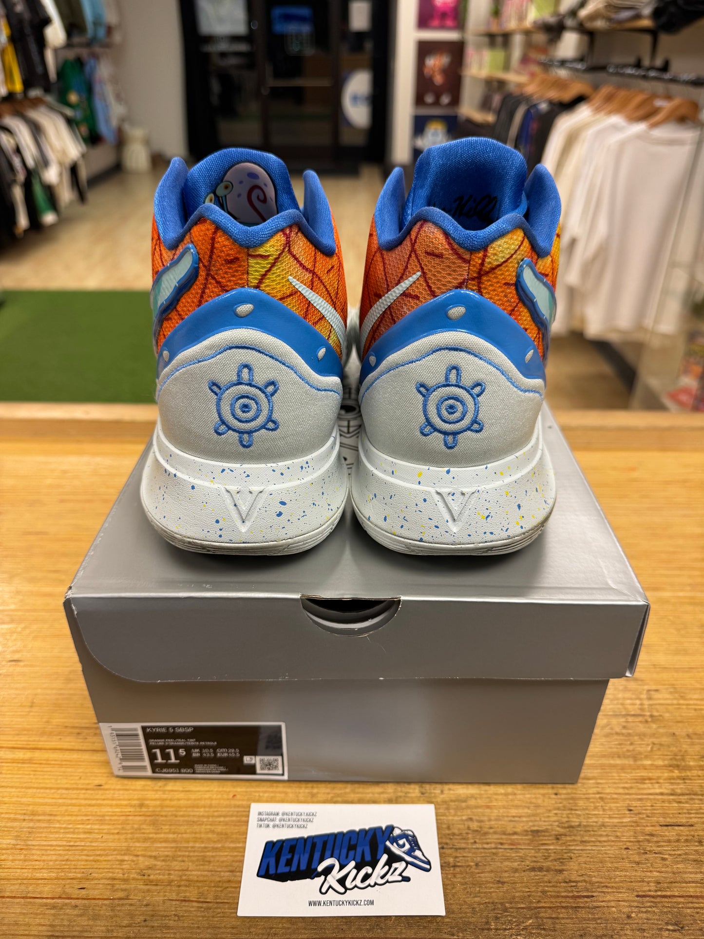 Kyrie 5 “SpongeBob Pineapple House” (Sz 11.5)