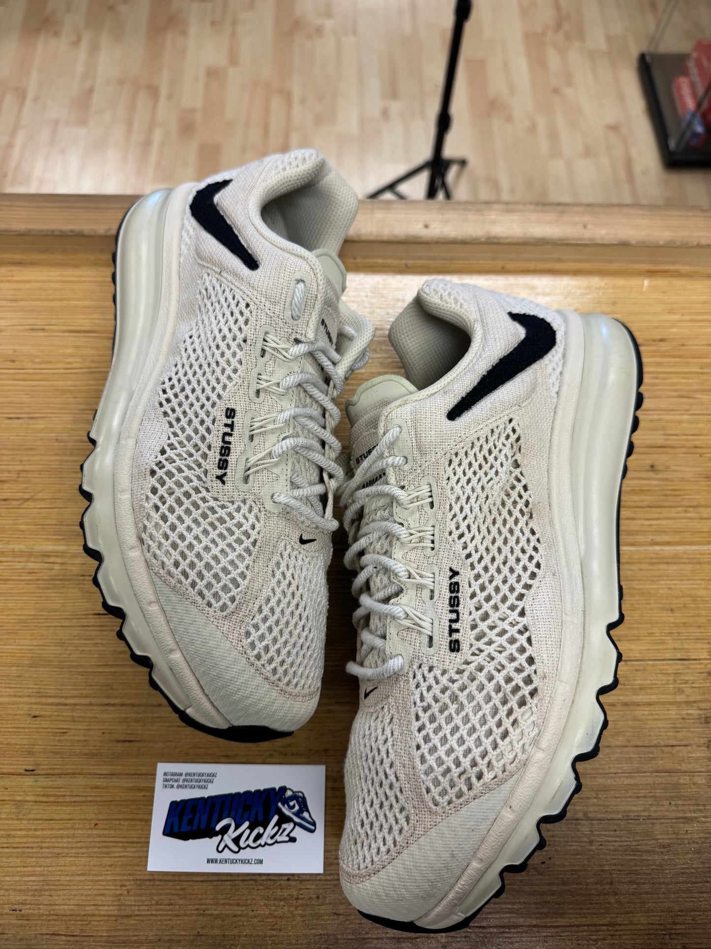 Air Max 2013 “Stussy Fossil” (Sz 13)