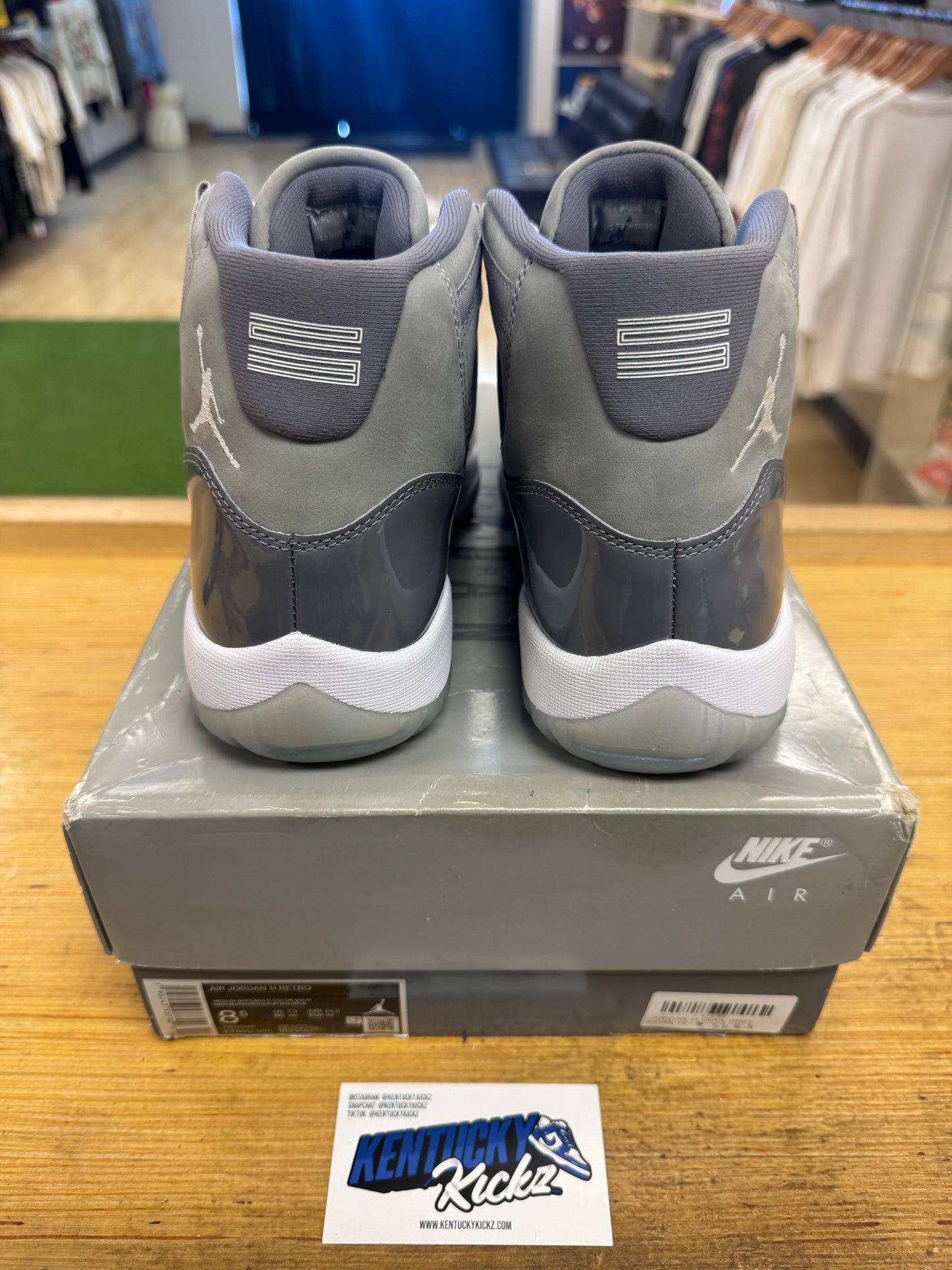 Jordan 11 Retro “Cool Grey” 2021 (Sz 8.5)
