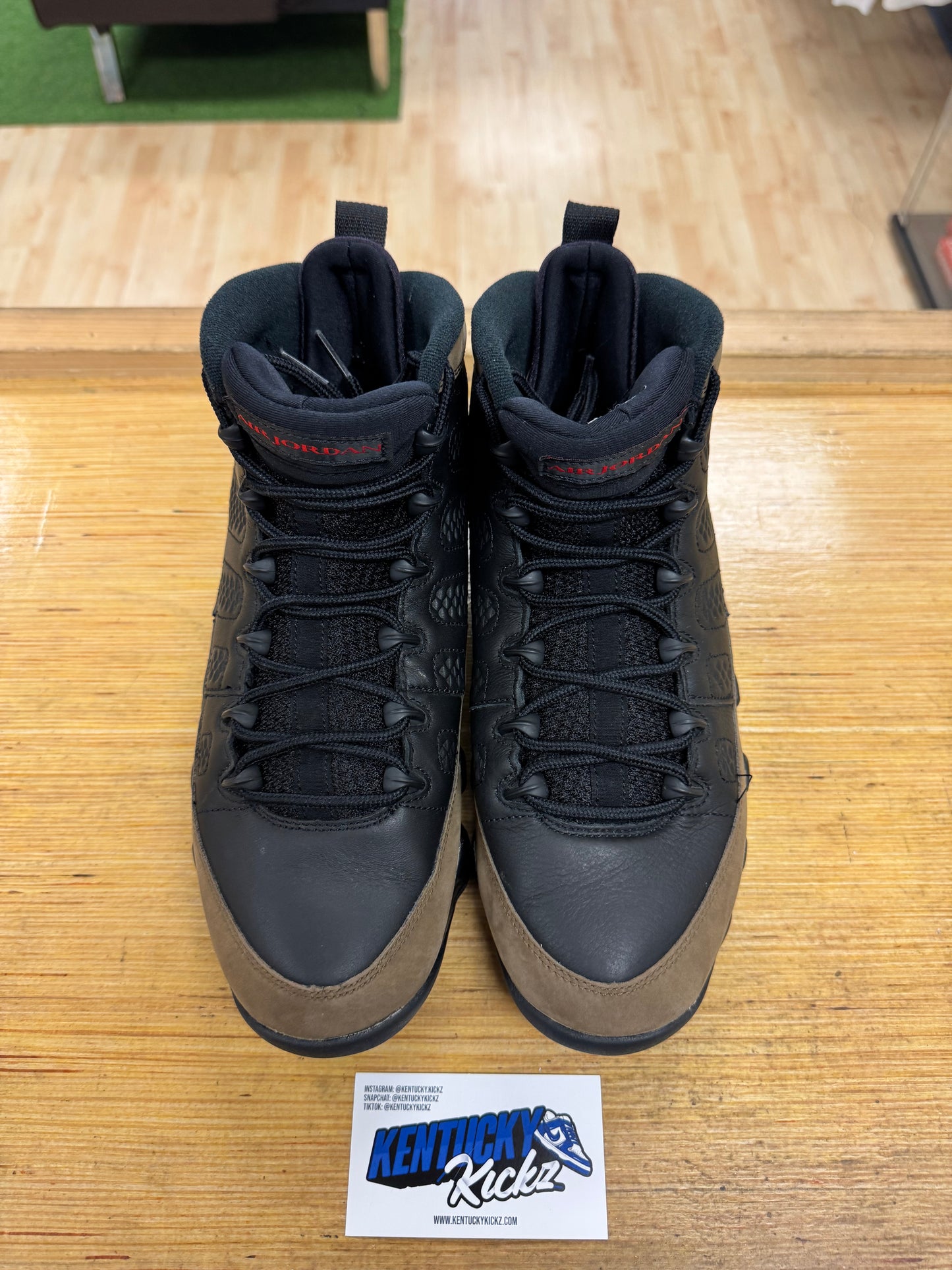 Jordan 9 Retro “Olive” 2024 (Sz 9.5)