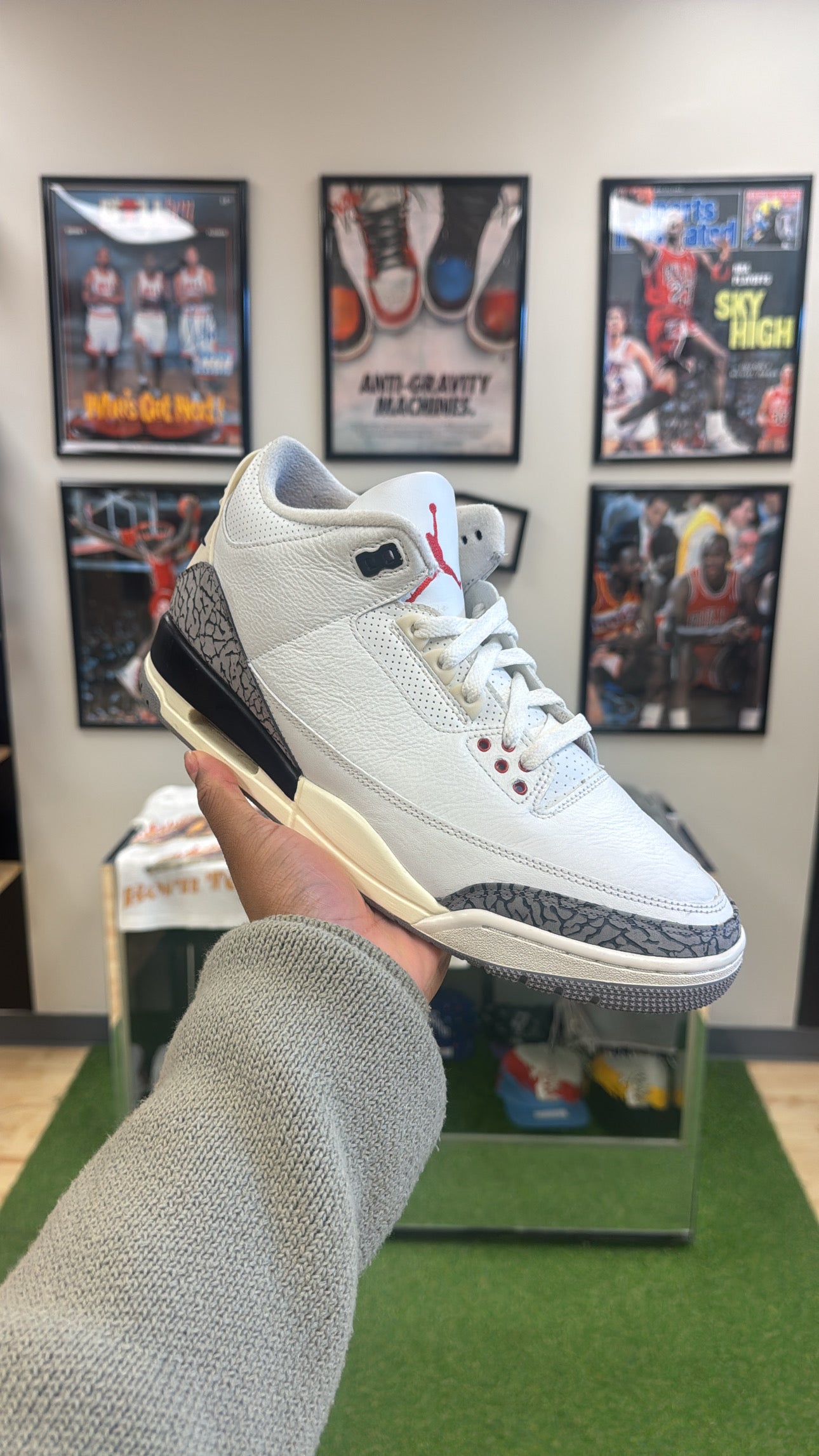 Jordan 3 Retro “White Cement Reimagined” (Sz 11)