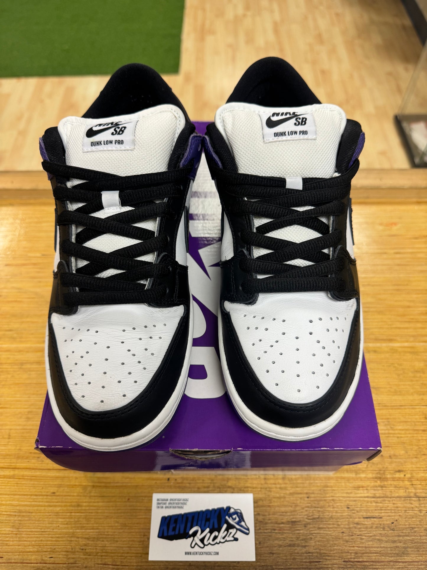 SB Dunk Low “Court Purple” (Sz 10)