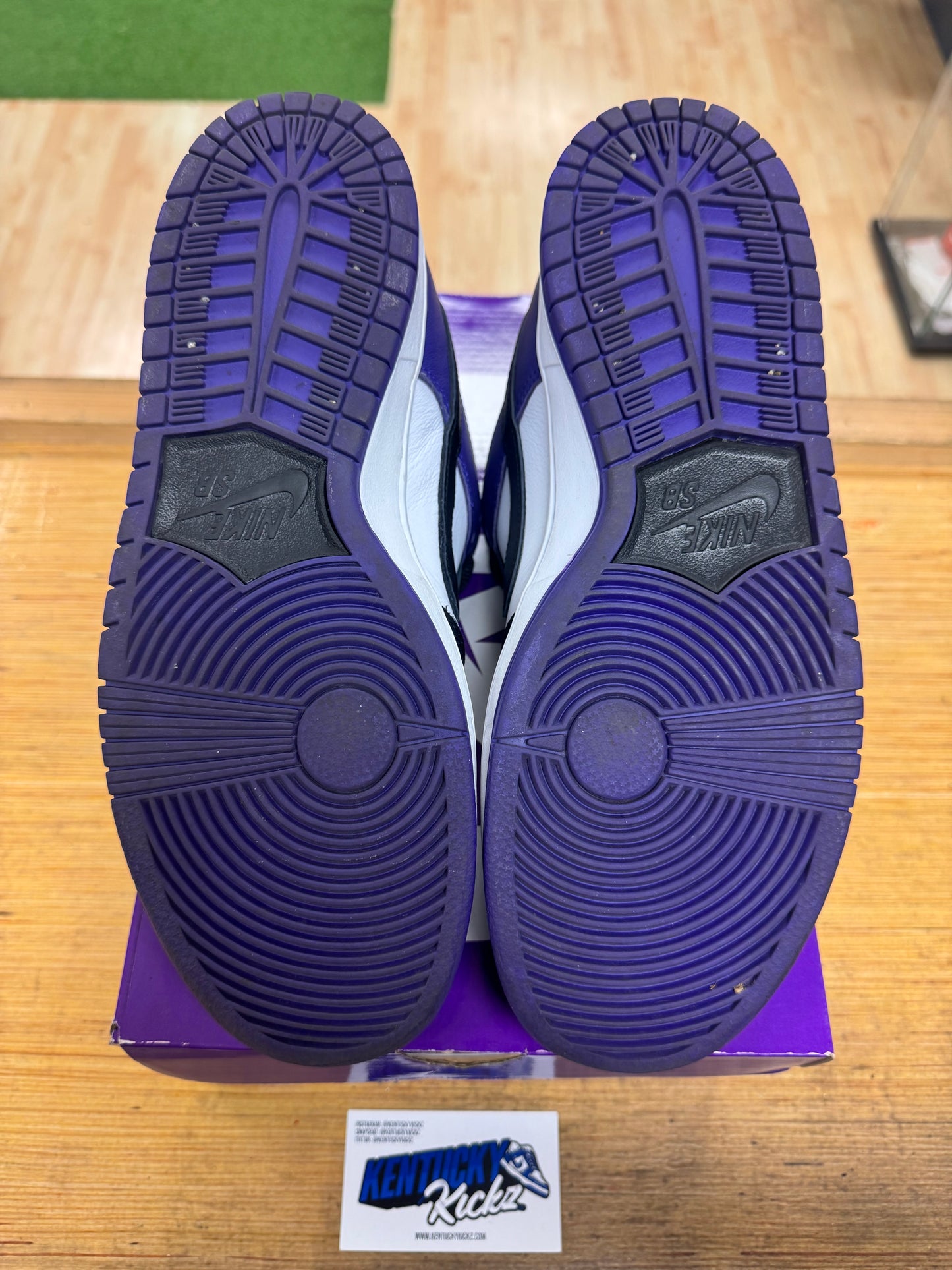 SB Dunk Low “Court Purple” (Sz 10)