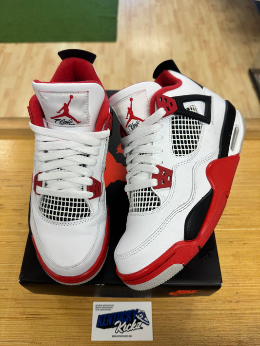 Jordan 4 Retro “Fire Red” 2020 (Sz 6Y)