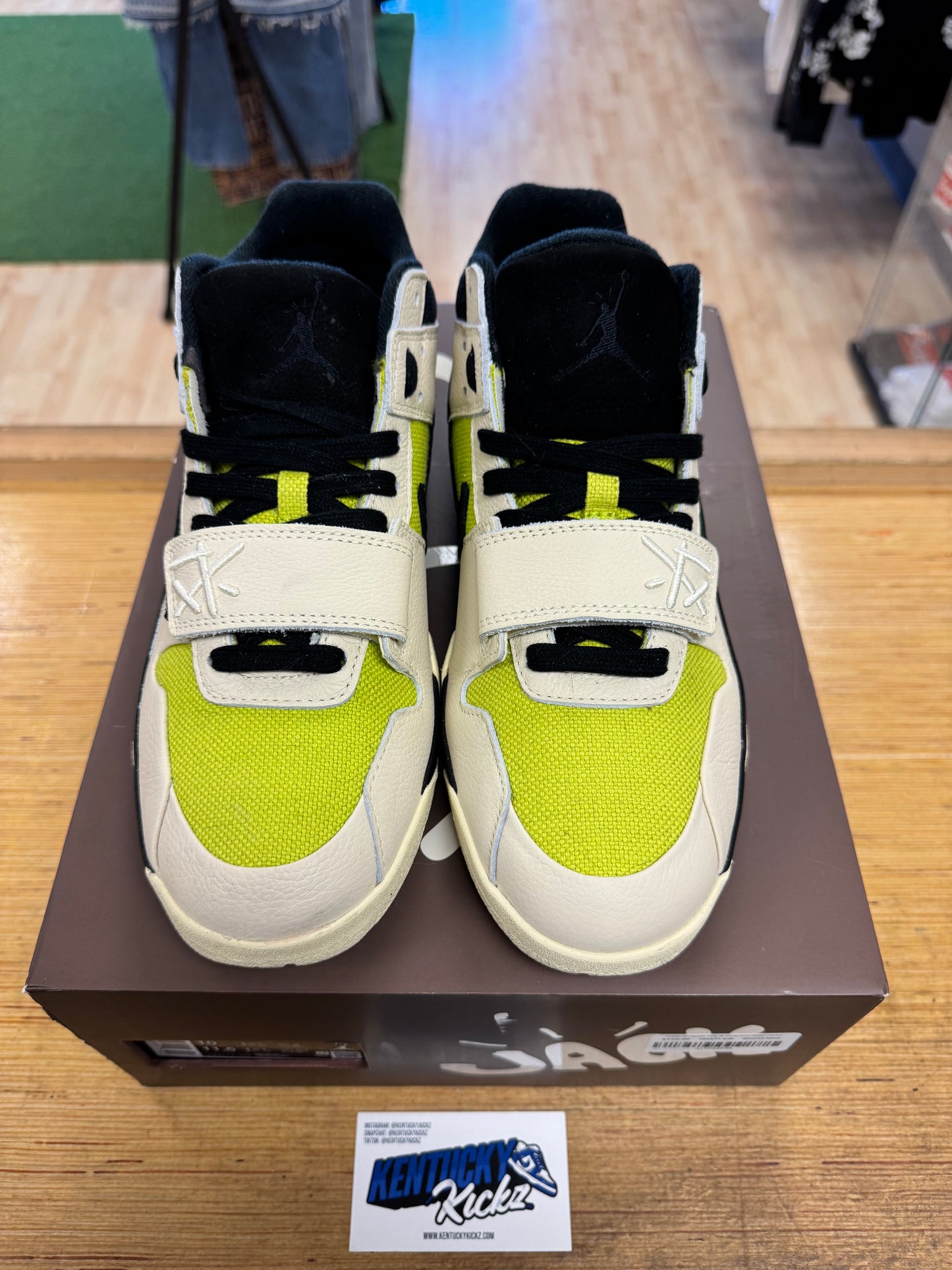Jumpman Jack TR “Travis Scott Bright Cactus” (Sz 10)