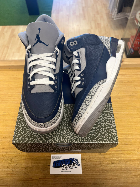 Jordan 3 Retro “Georgetown” (Sz 10) (USED)