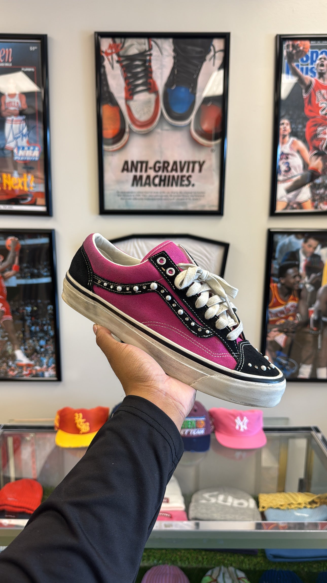Vans LX Old Skool 36 “Pearlized Pack Pink Black” (Sz 10)