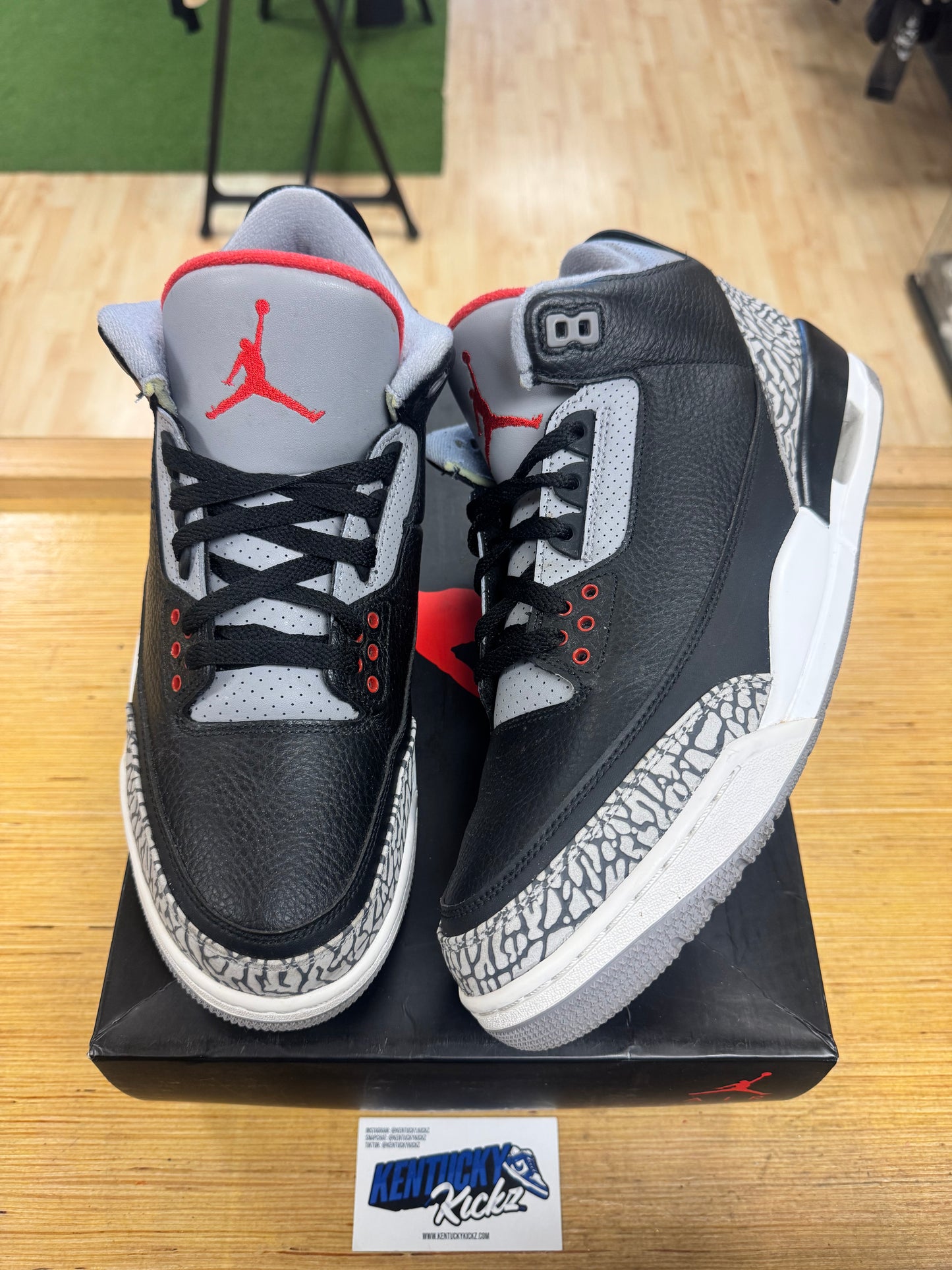 Jordan 3 Retro “Black Cement” 2018 (Sz 11.5)