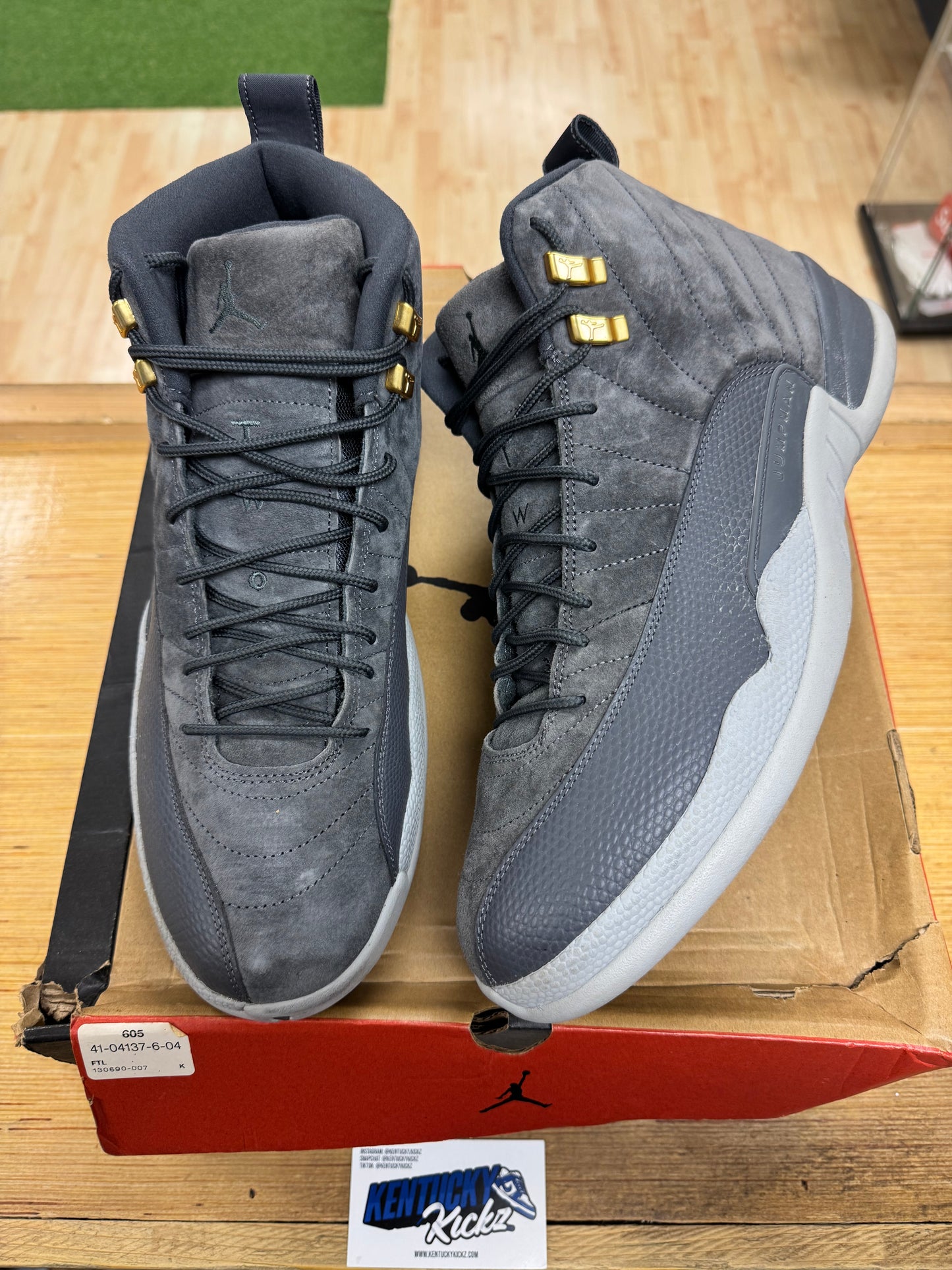 Jordan 12 Retro “Dark Grey” (Sz 13)