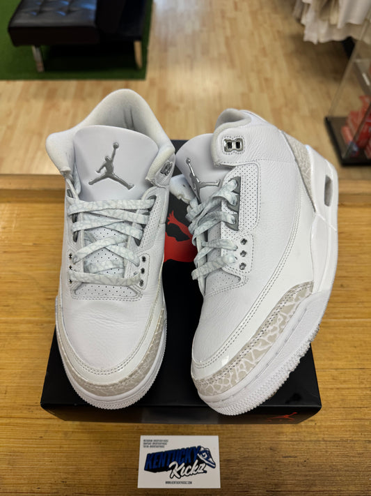 Jordan 3 Retro “Pure Money” 2025 (Sz 8.5)