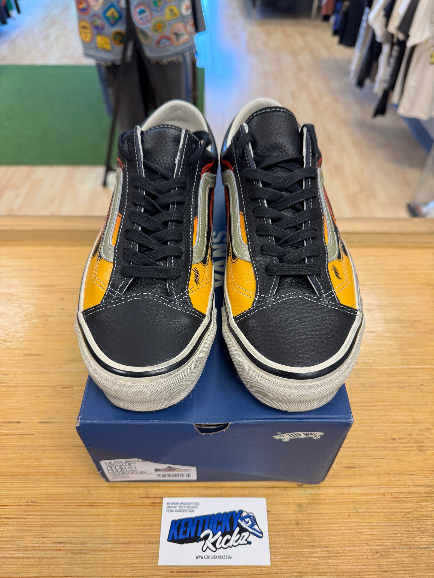 Vans LX Old Skool “Archive Flame Black” (Sz 11.5)