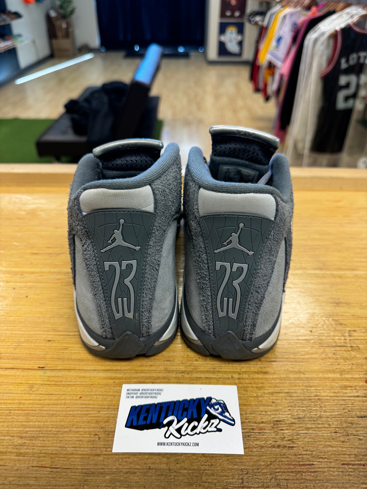 Jordan 14 Retro “Flint Grey” (Sz 11)